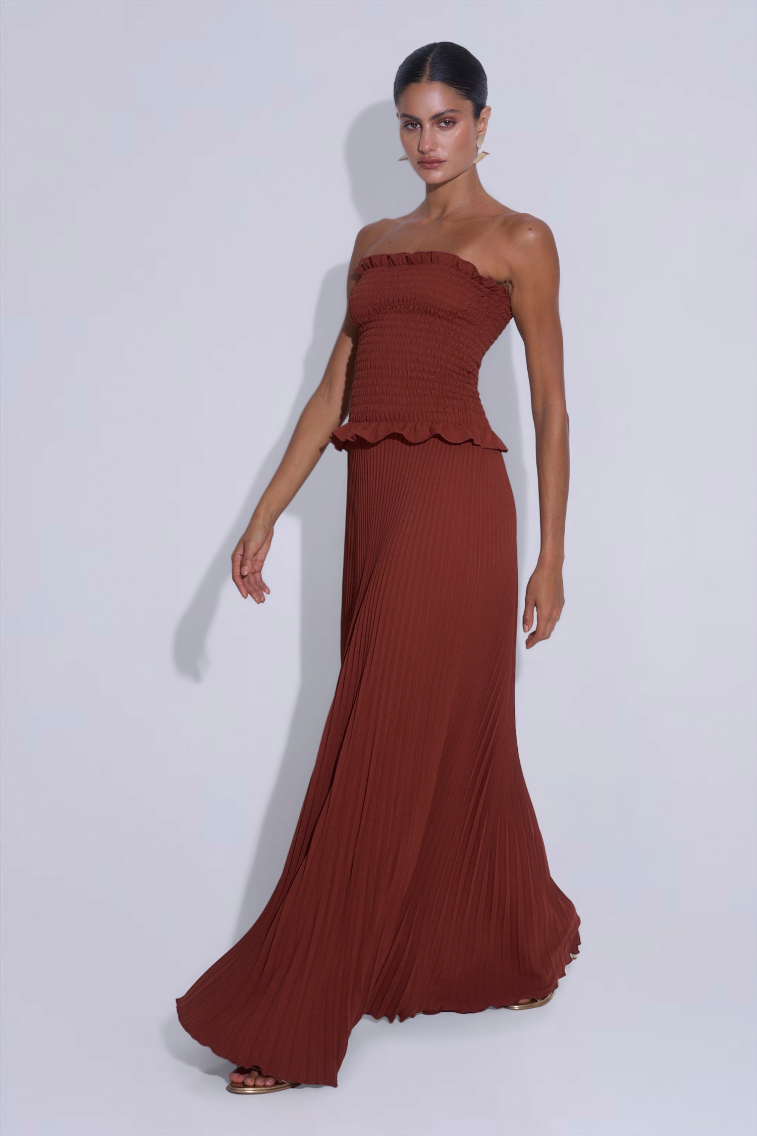 Maya Gown - Terracotta