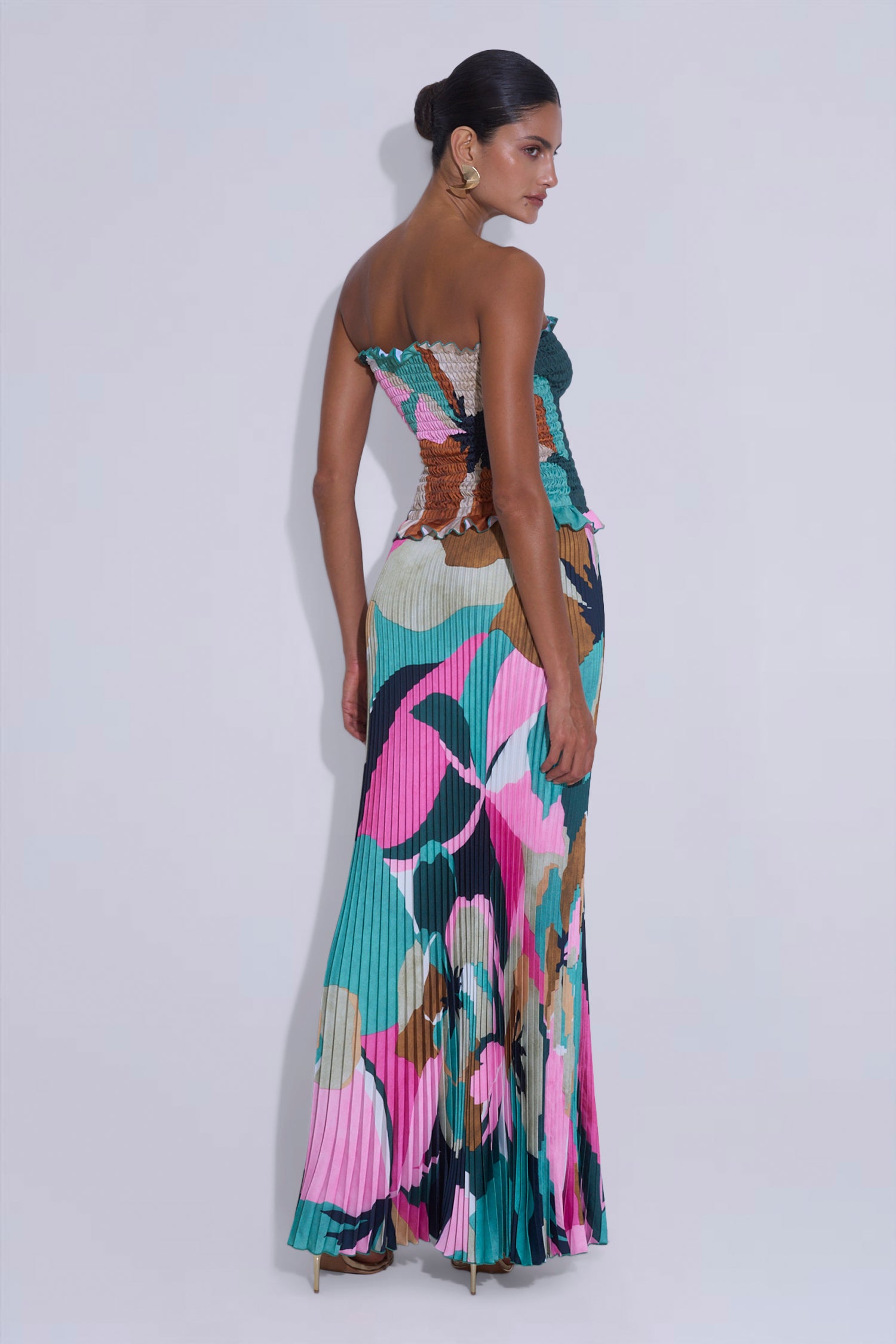 Maya Gown - Green Calypso