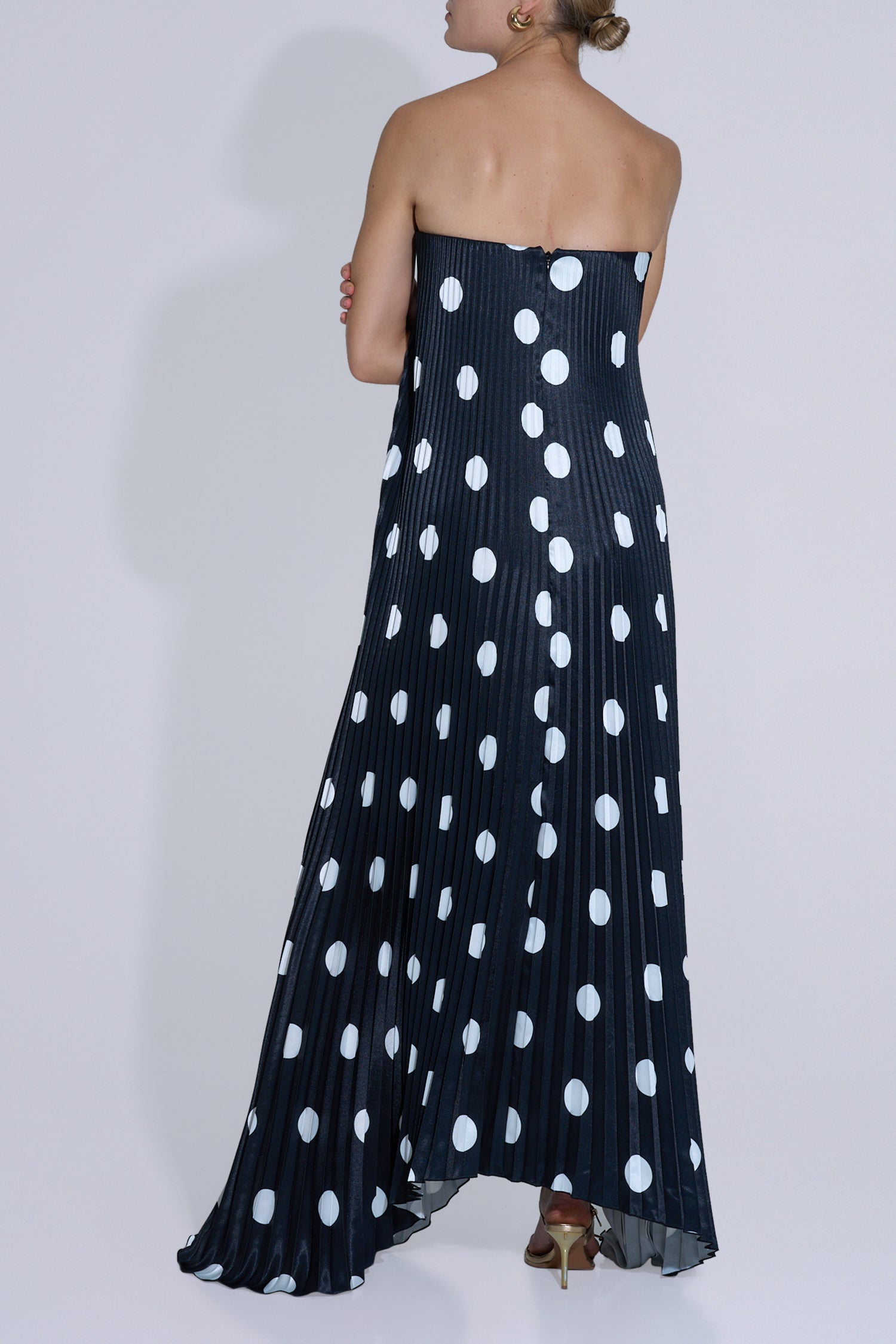 Black Tie Gown - Polka Noir