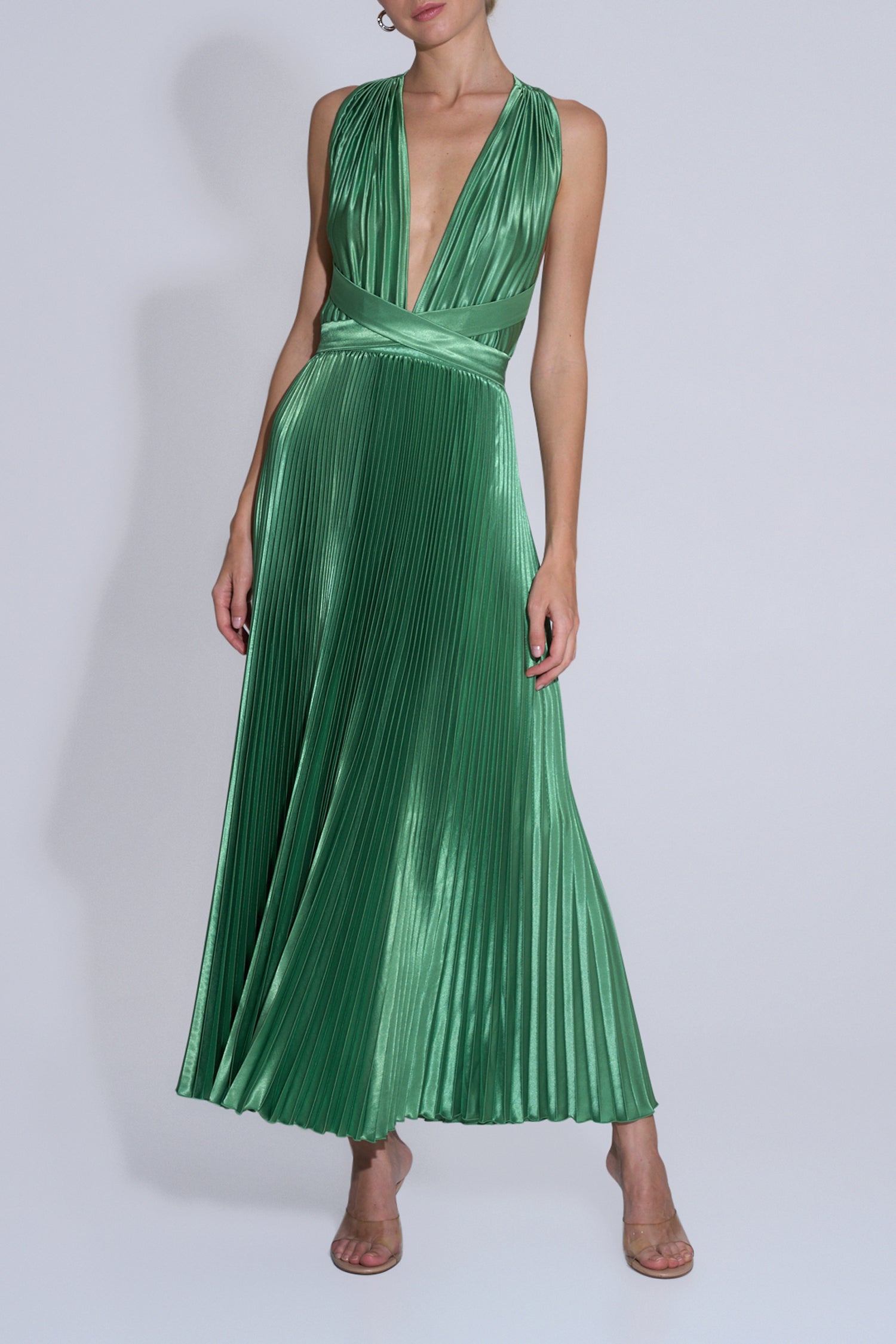 Moderniste Gown - Verde