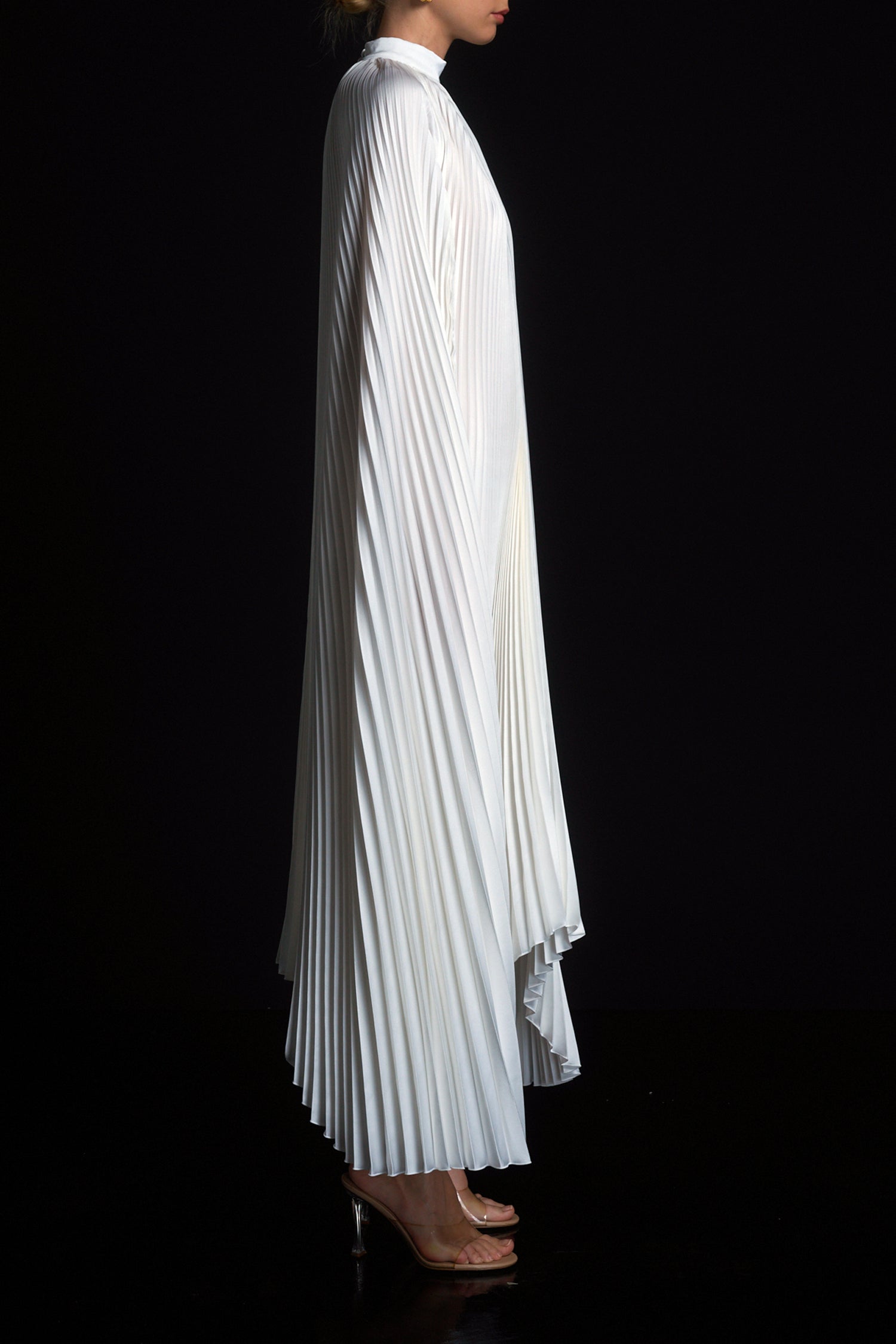 Eiffel Cape Gown - Ivory