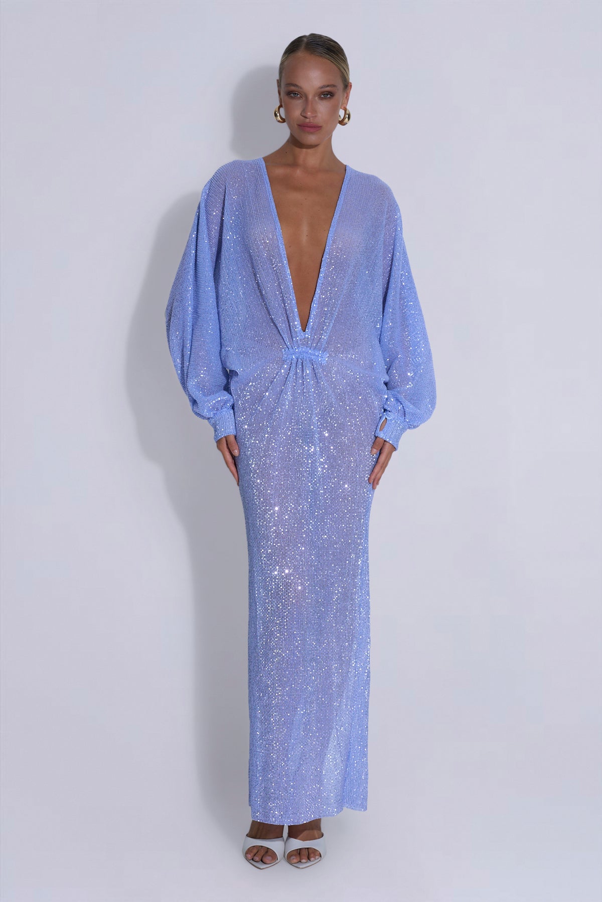 Experimental Gown - Sapphire Sequin
