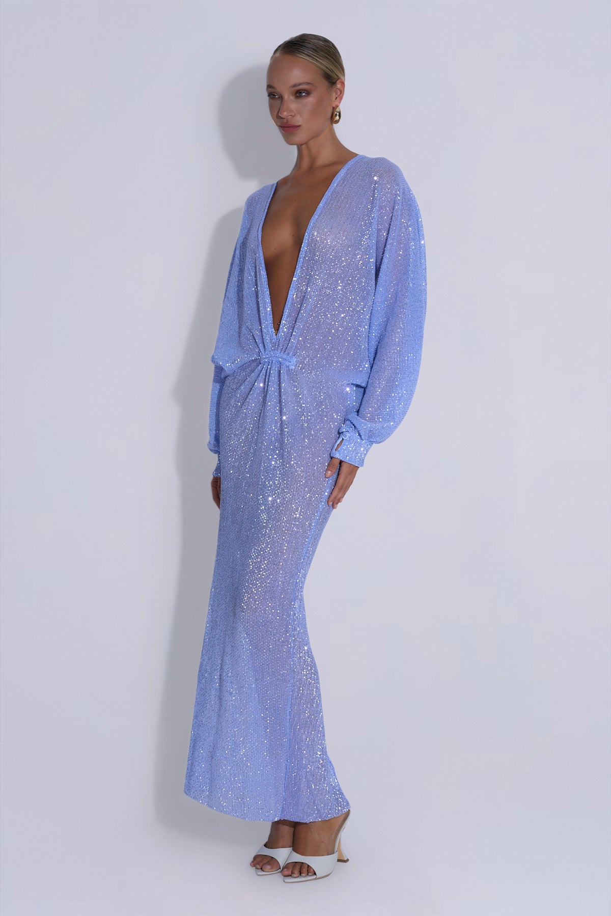 Experimental Gown - Sapphire Sequin