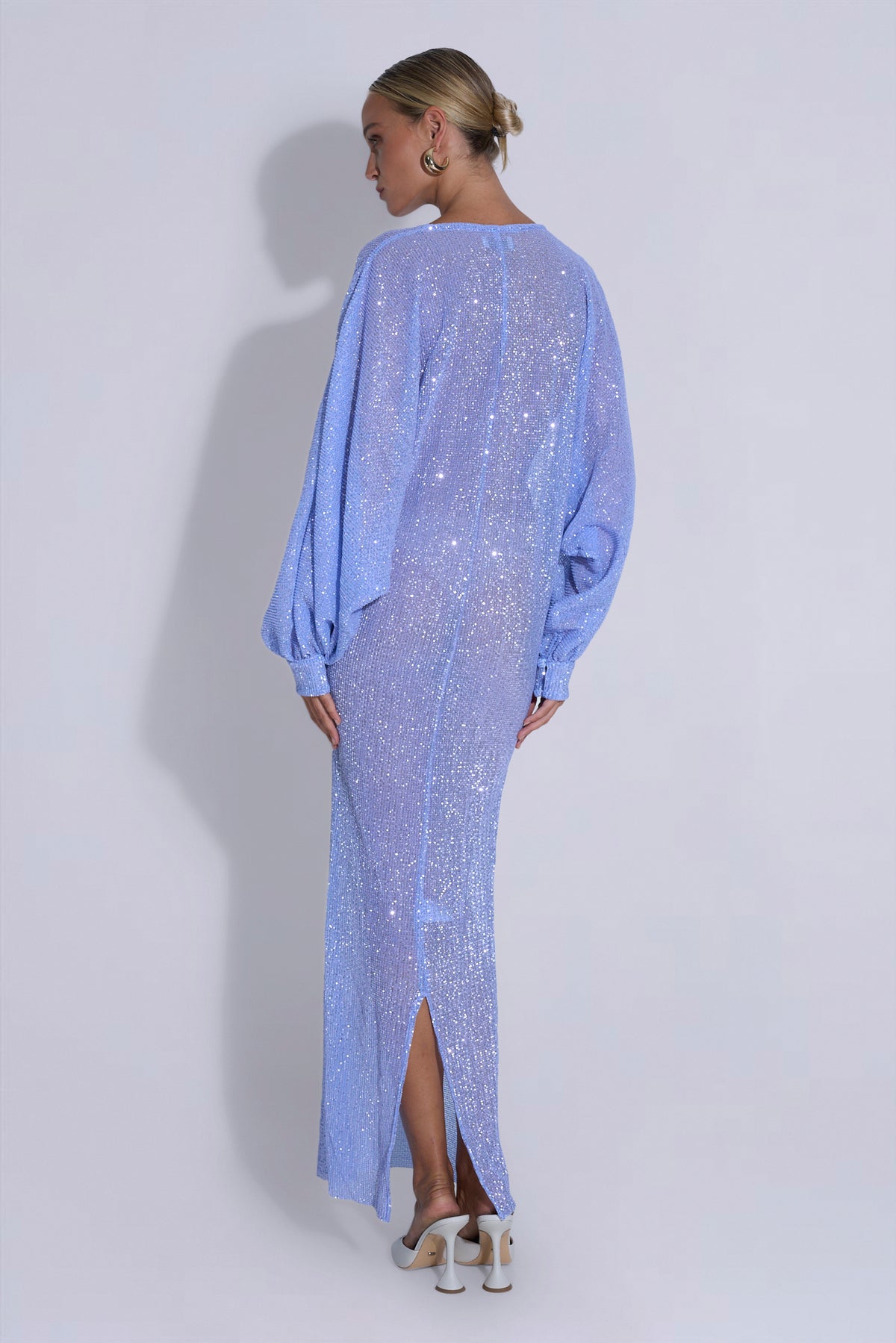 Experimental Gown - Sapphire Sequin