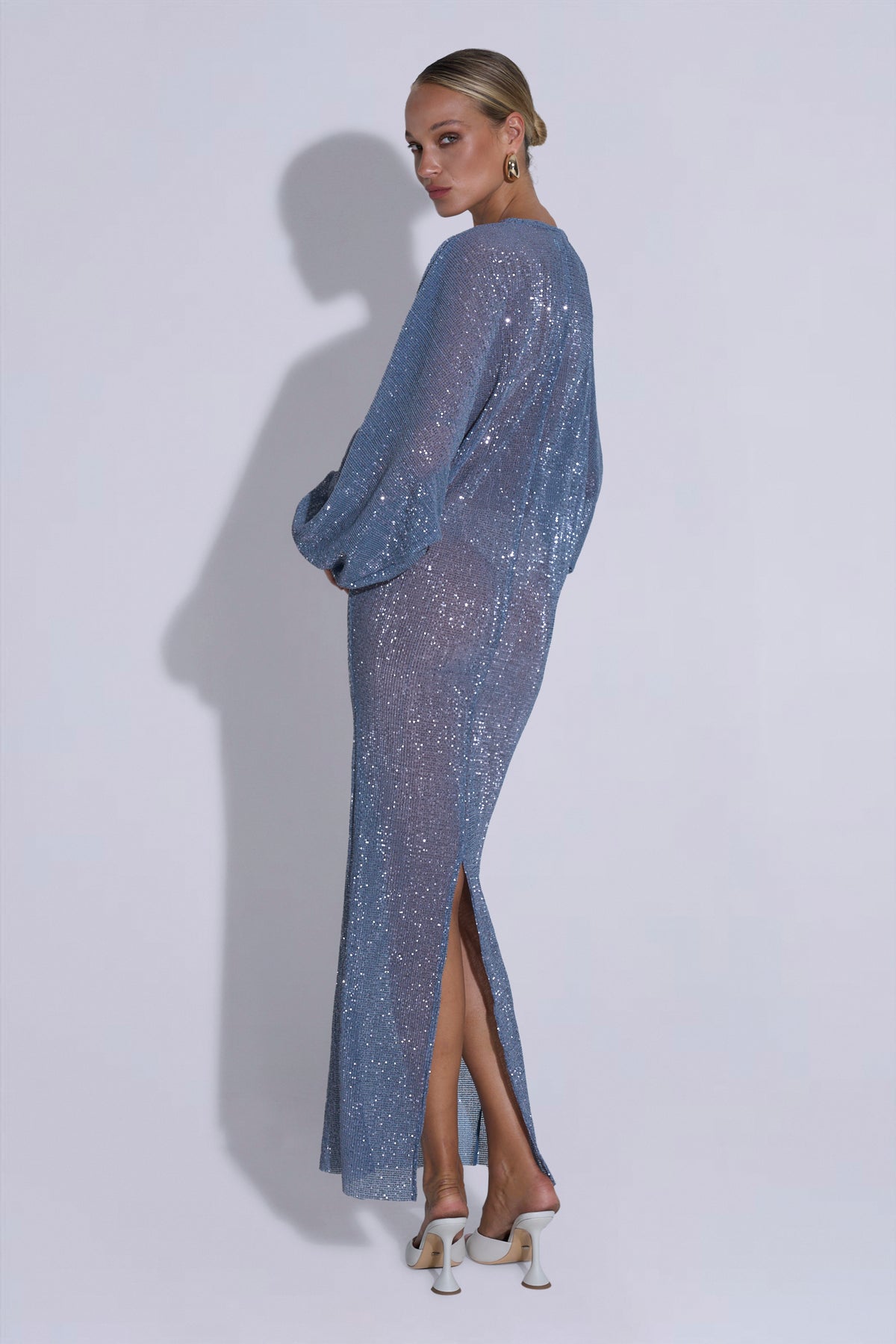 Experimental Gown - Steel Sequin