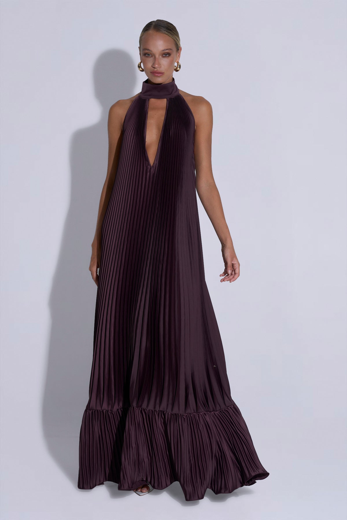Libertie Gown - Mahogany