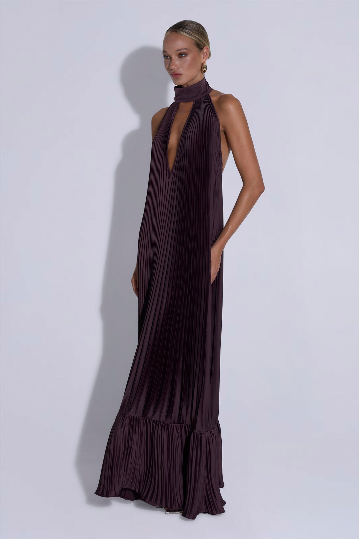 Libertie Gown - Mahogany