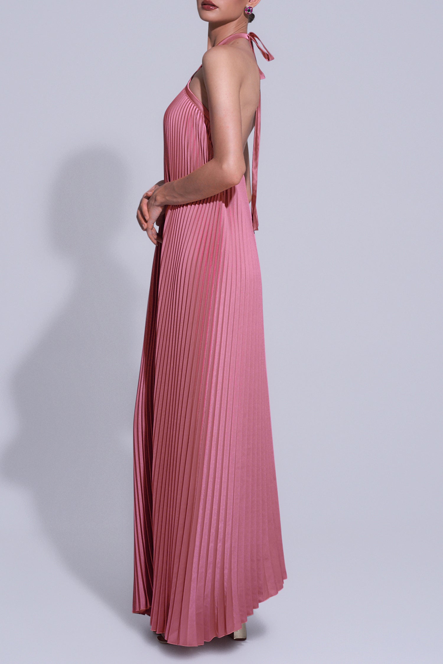 Deesse Gown - Dusty Rose