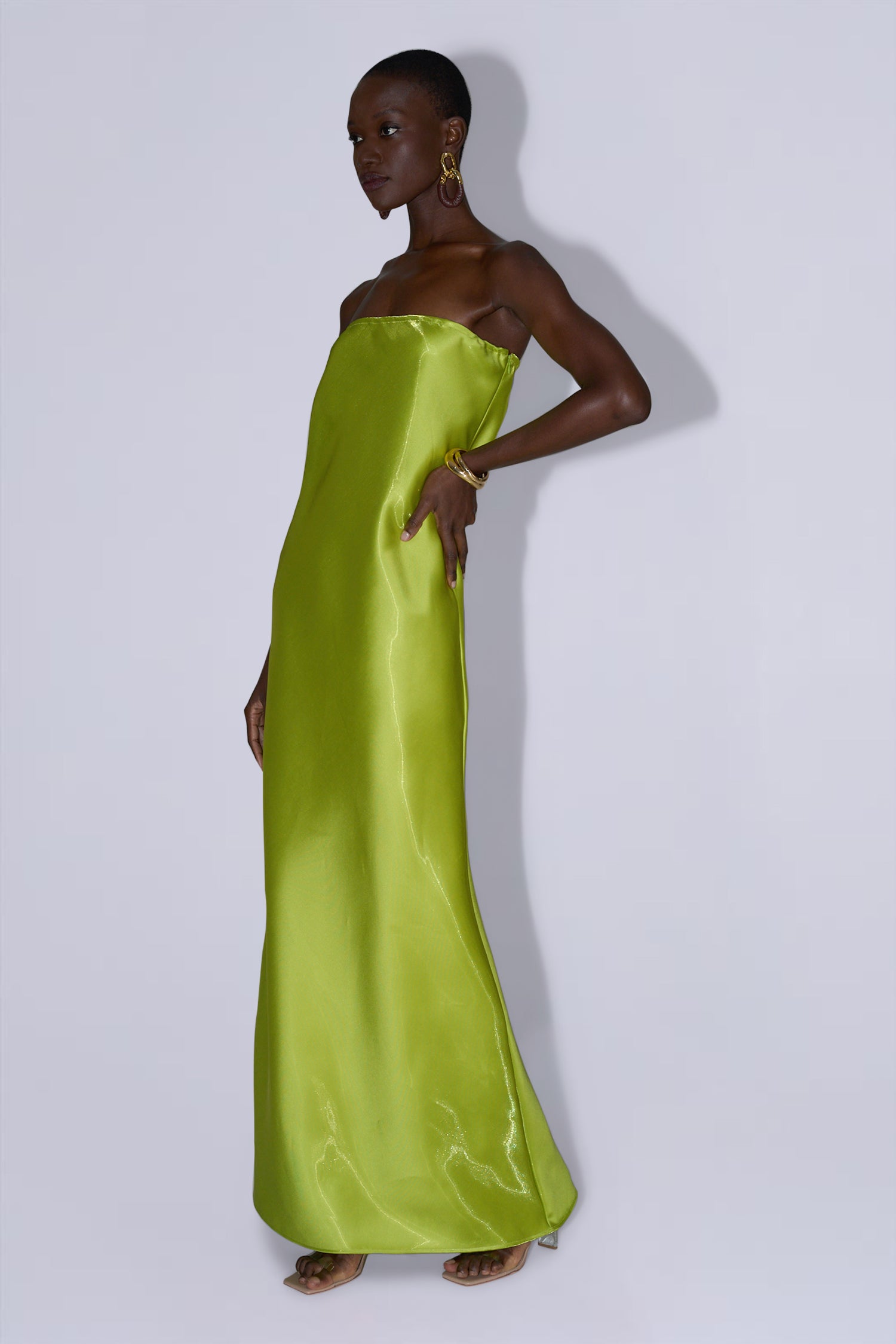 York Dress - Lime Gloss