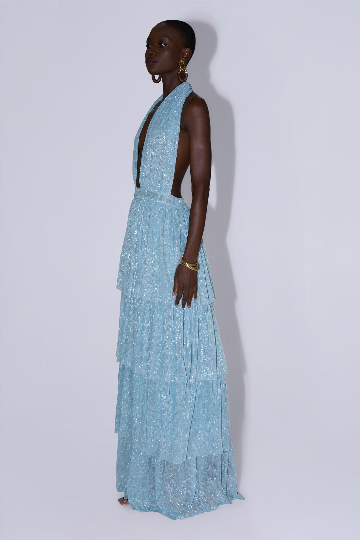 Nammos Gown - Glacier Moonlight