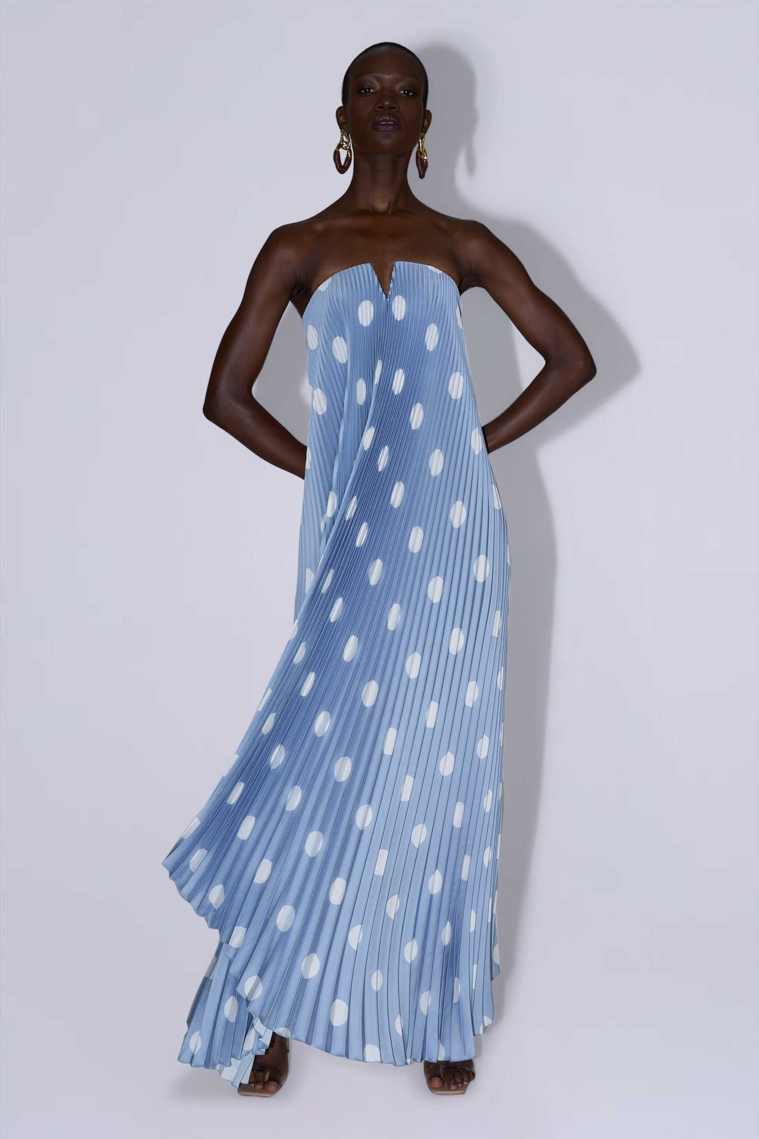 Black Tie Gown - Baltic Polka