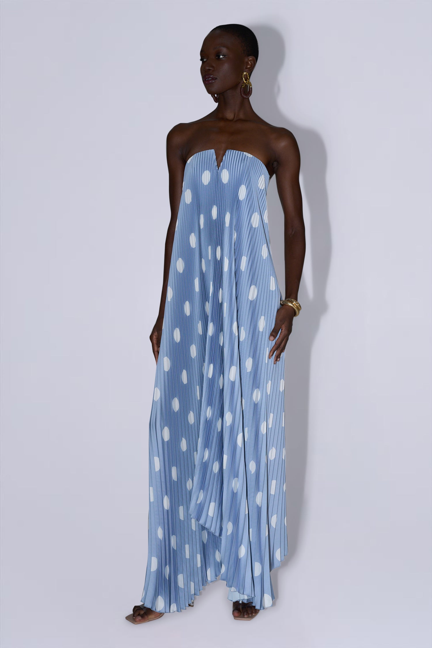 Black Tie Gown - Baltic Polka