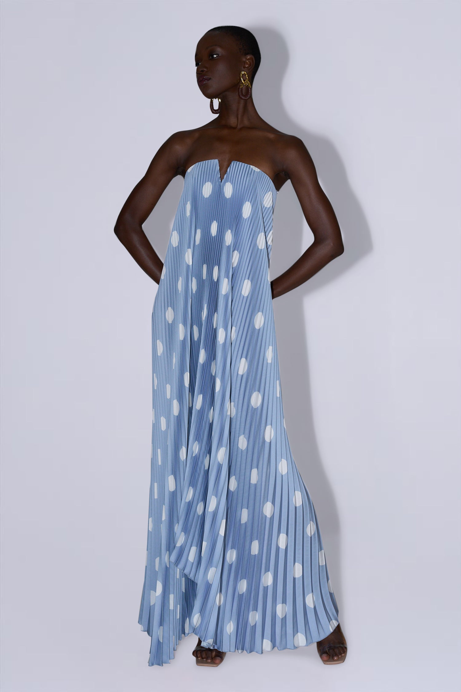 Black Tie Gown - Baltic Polka