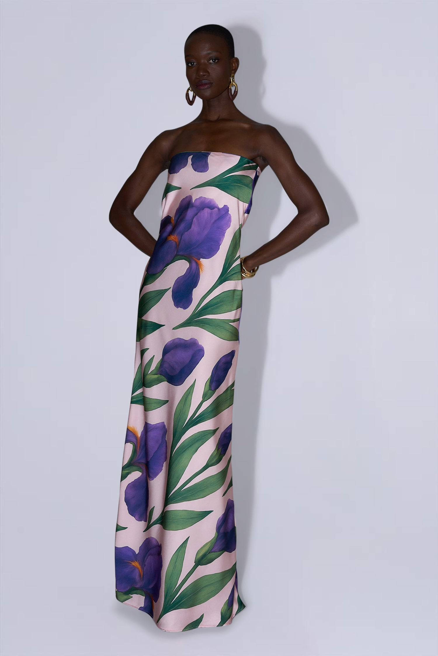 York Dress - Iris Garden