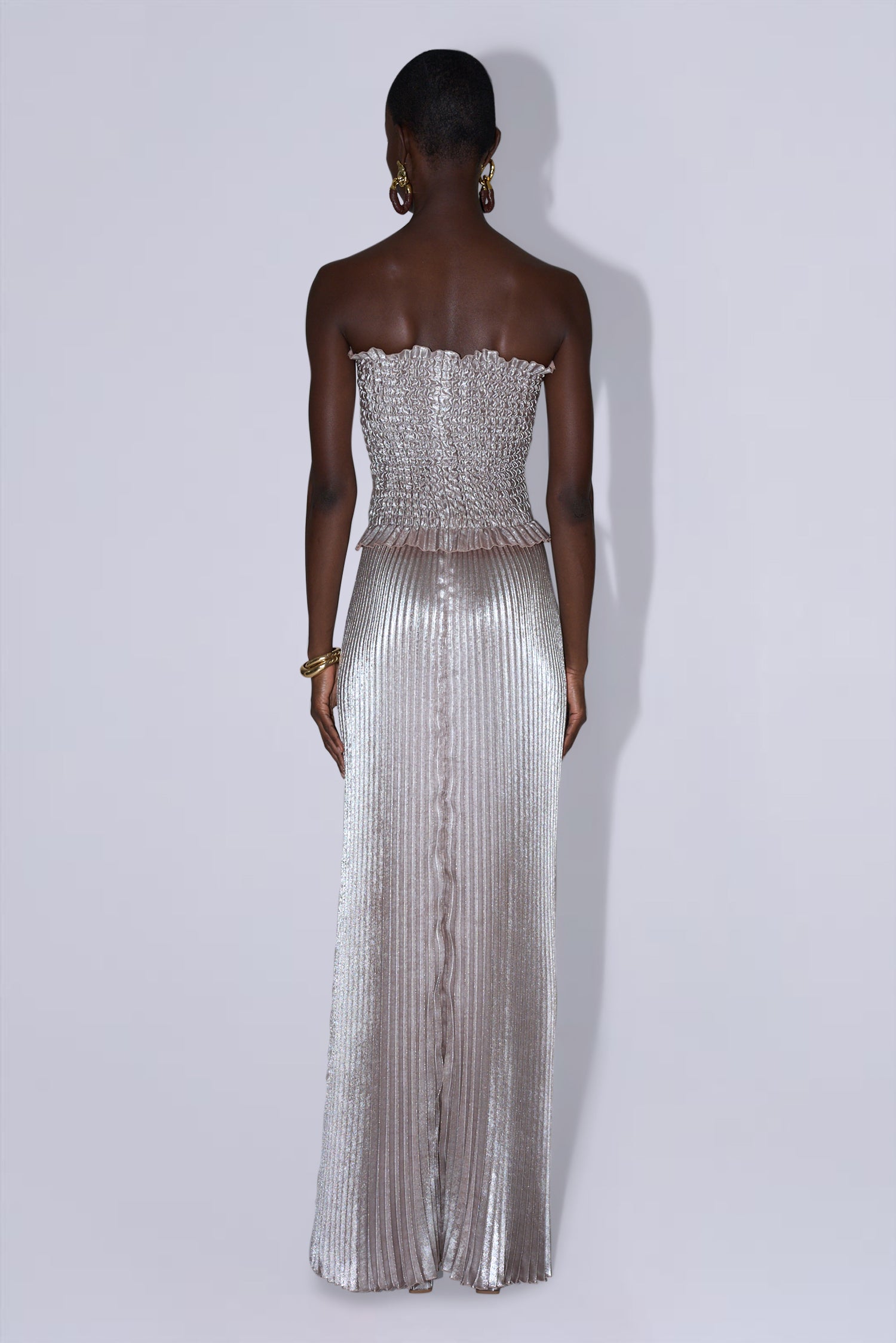 Maya Gown - Suede Shimmer