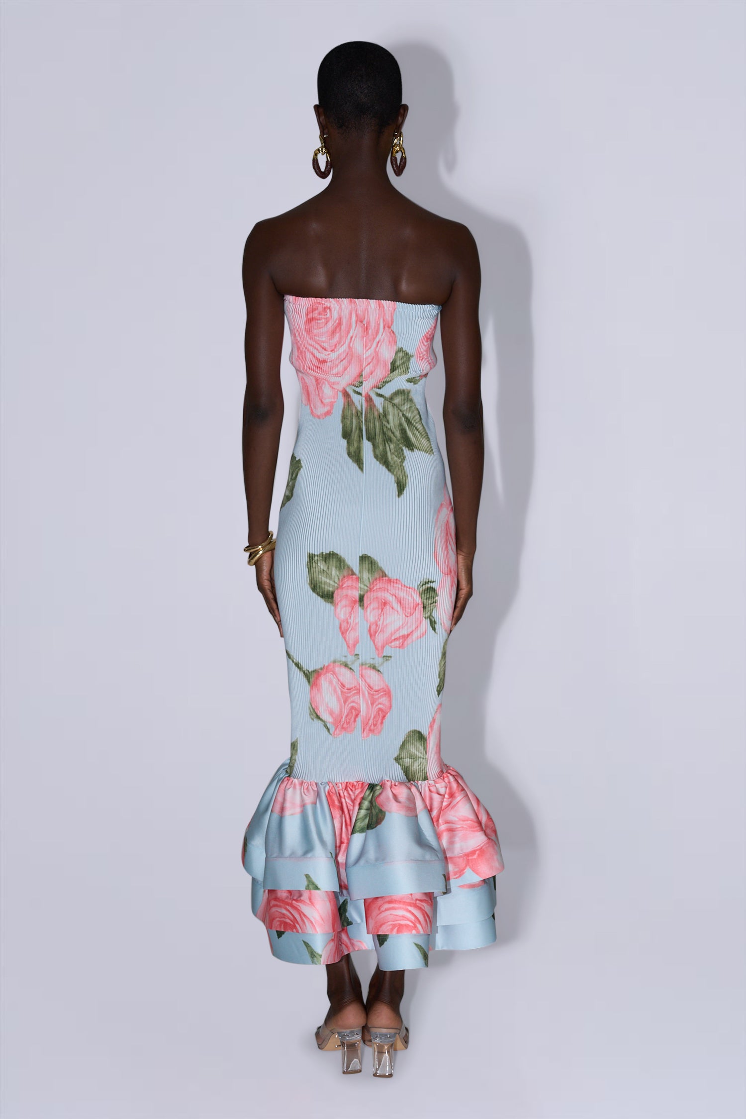 Ramblas Dress - Rose Garden