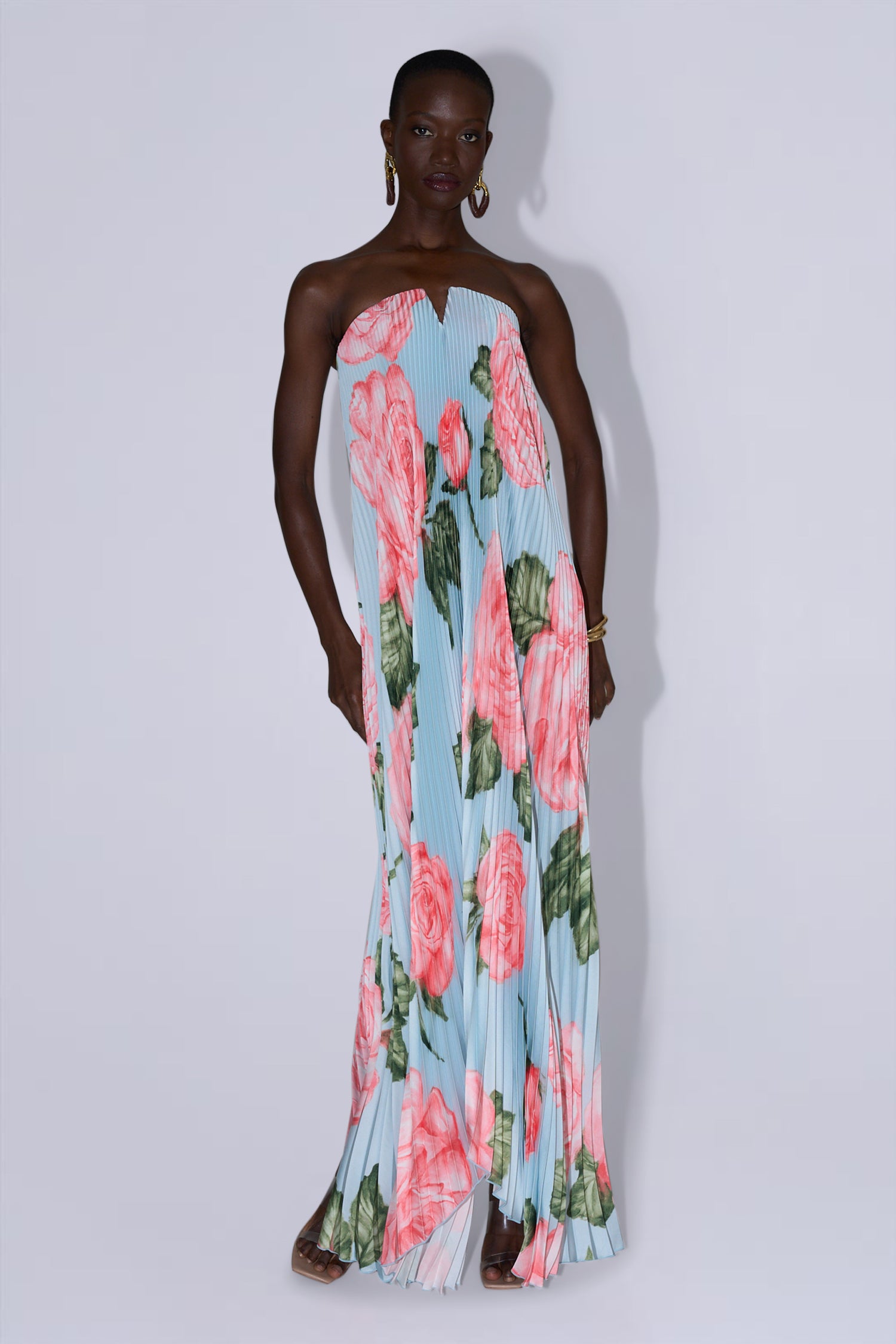 Black Tie Gown - Rose Garden