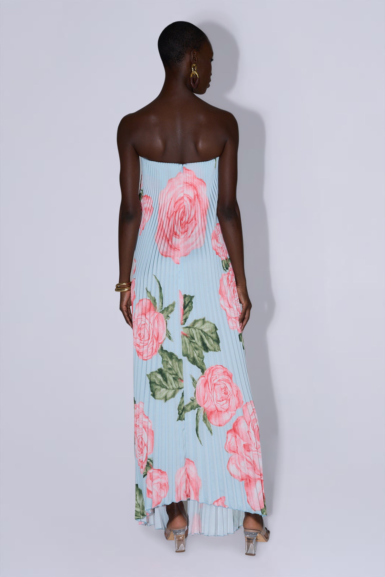 Black Tie Gown - Rose Garden