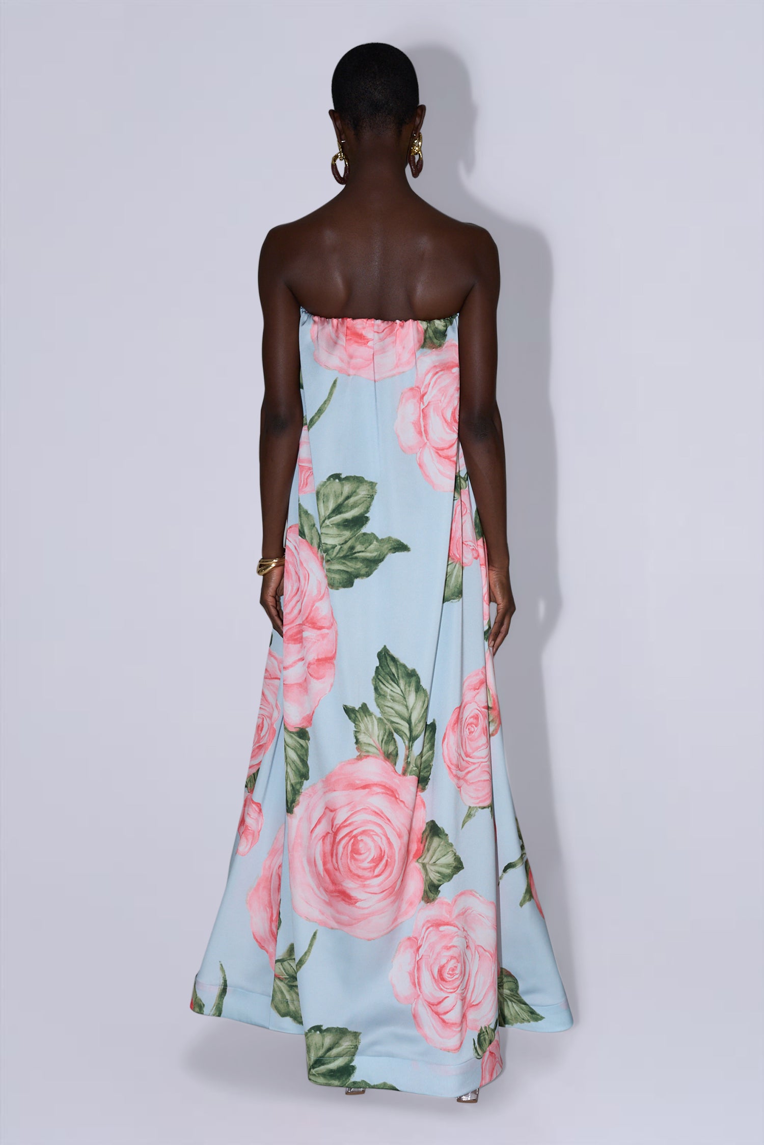 Costiera Dress - Rose Garden