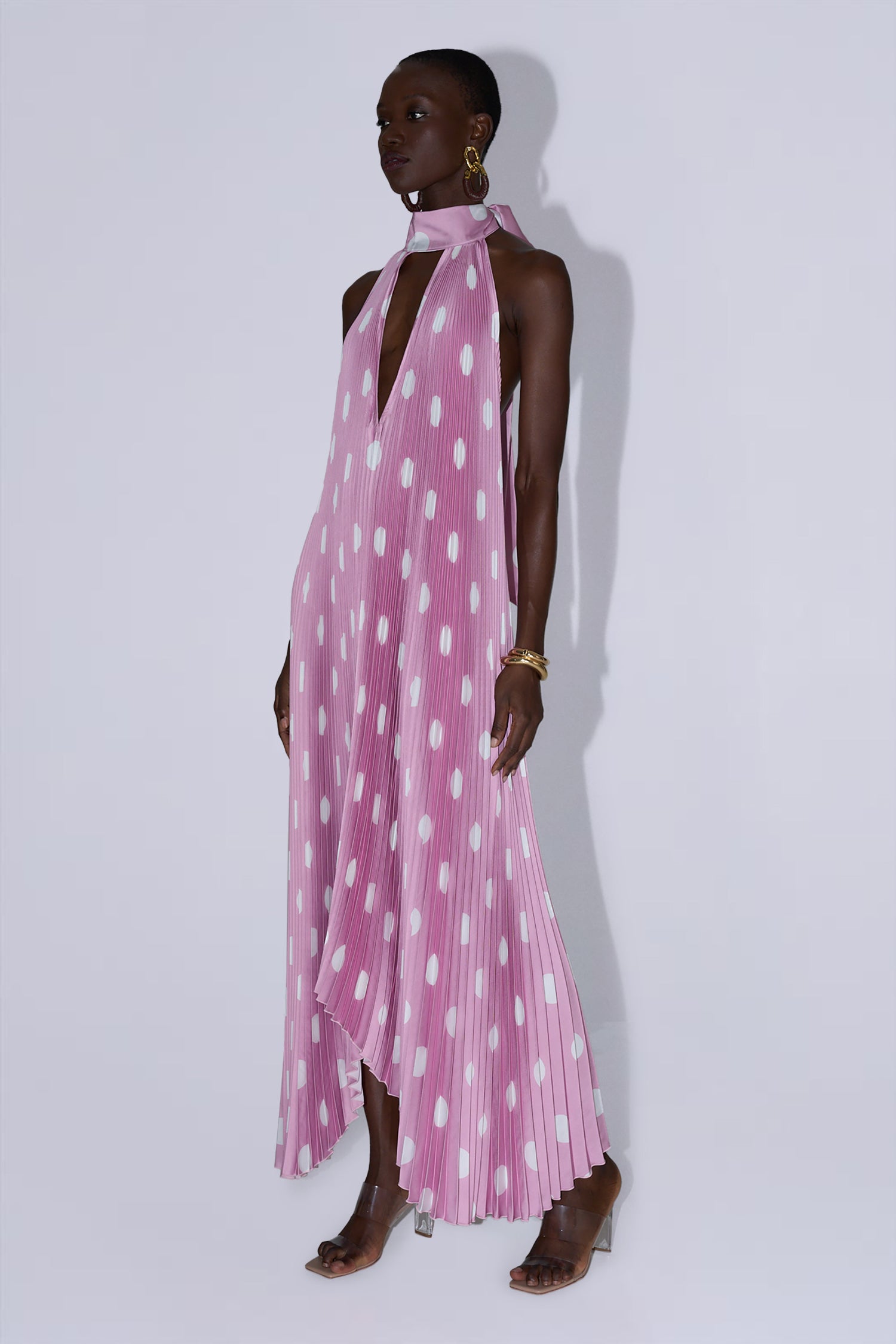 Opera Gown - Polka Pink