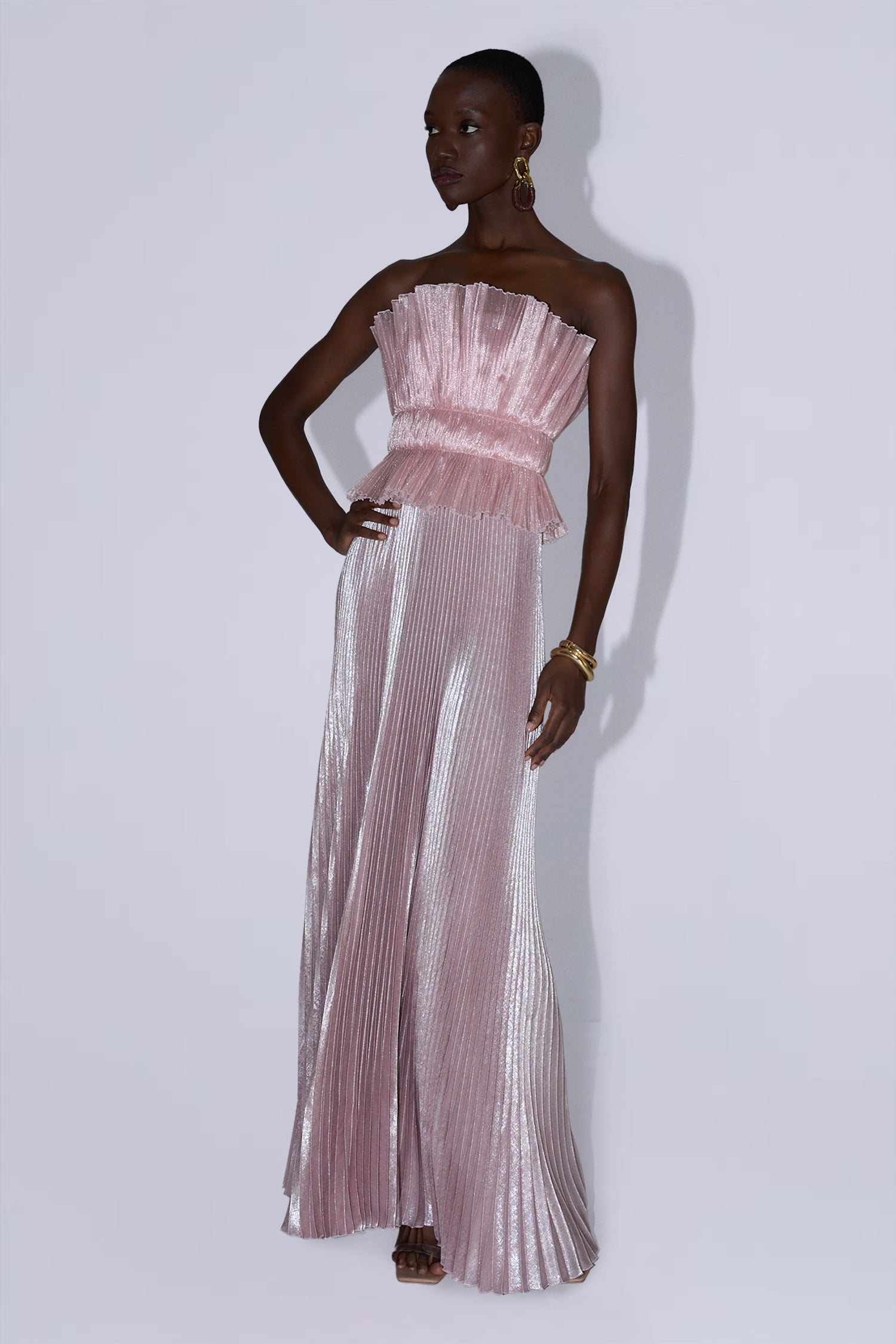 Masquerade Gown - Dusty Shimmer