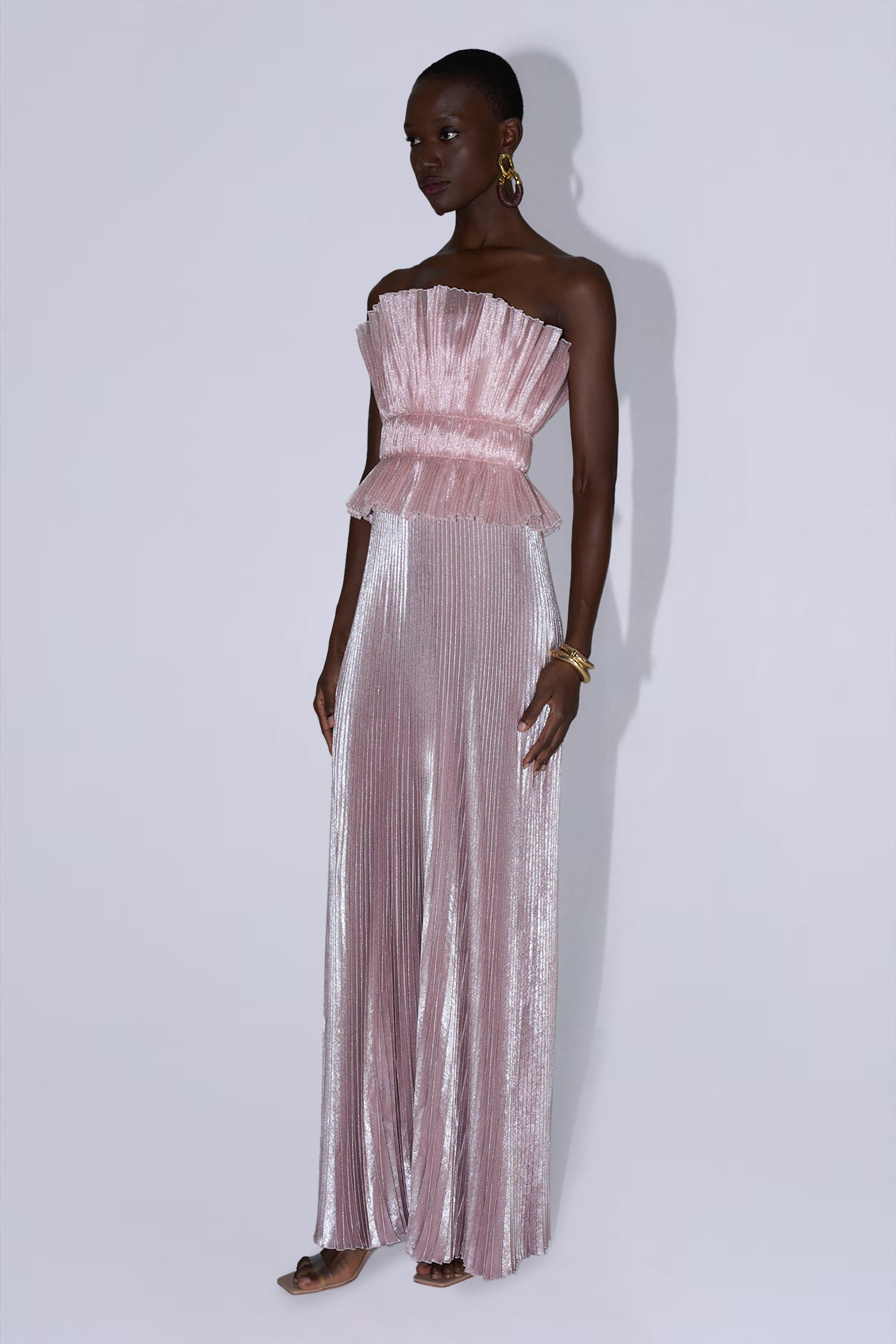Masquerade Gown - Dusty Shimmer