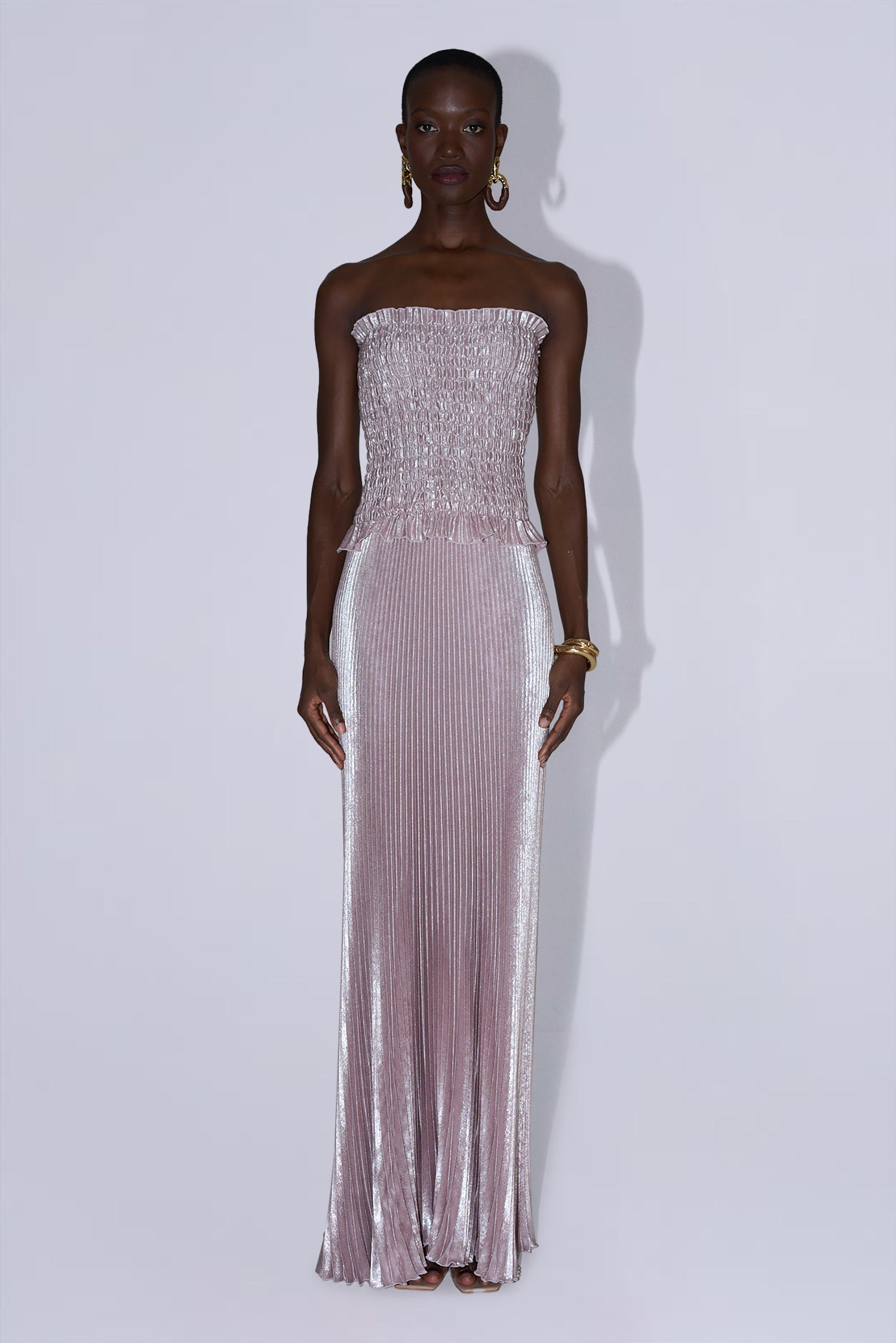 Maya Gown - Dusty Shimmer