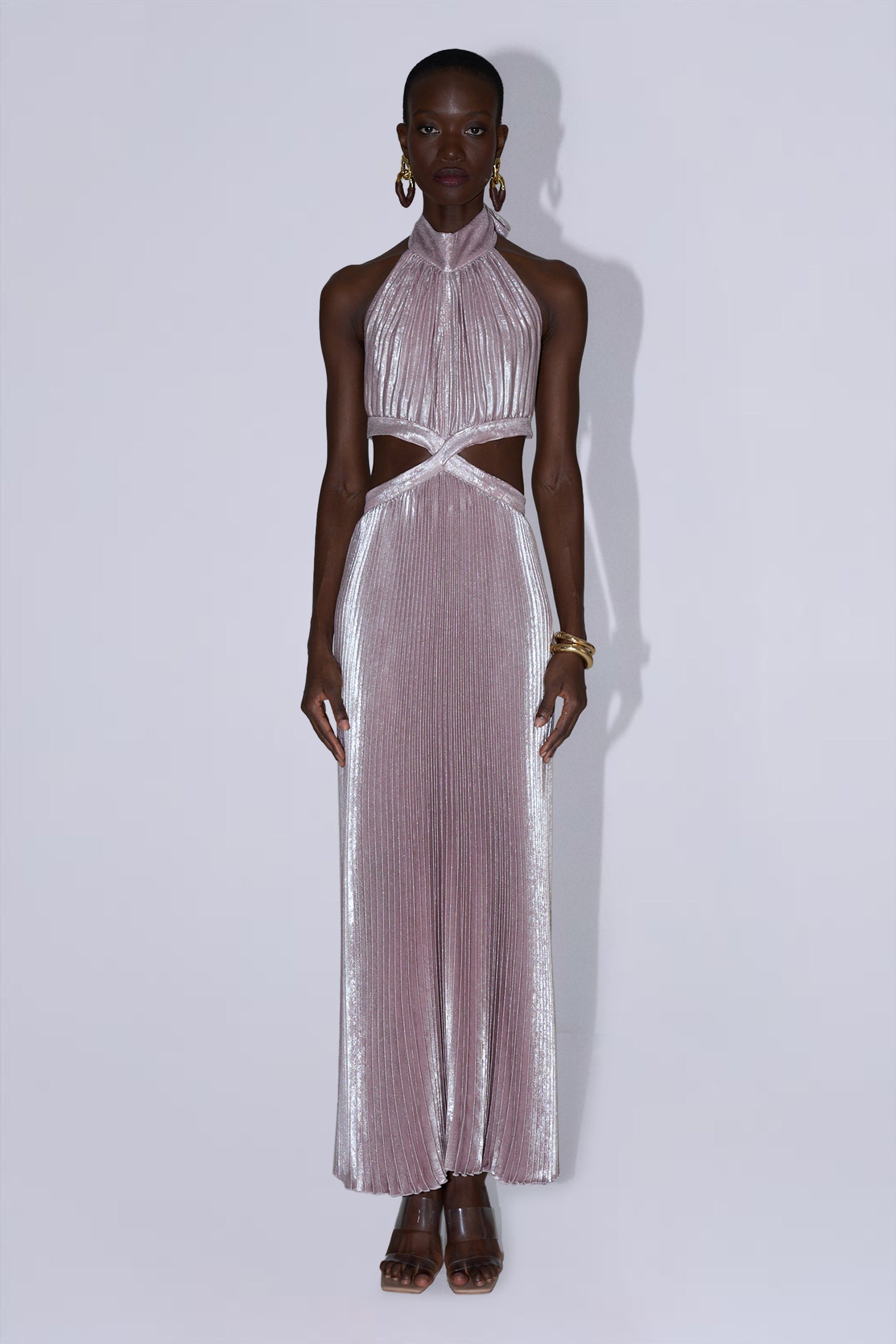 Cleopatra Gown - Dusty Shimmer