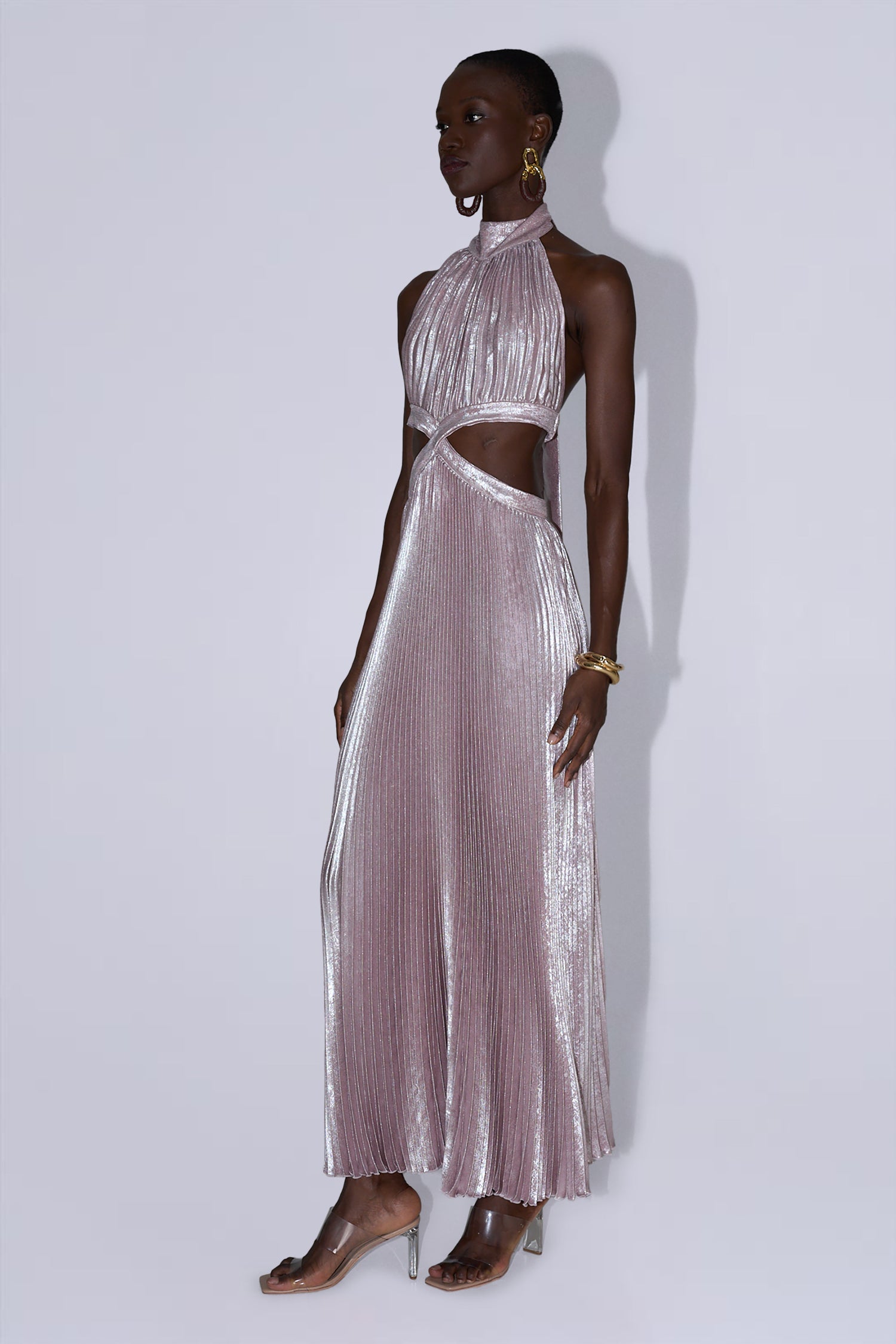 Cleopatra Gown - Dusty Shimmer
