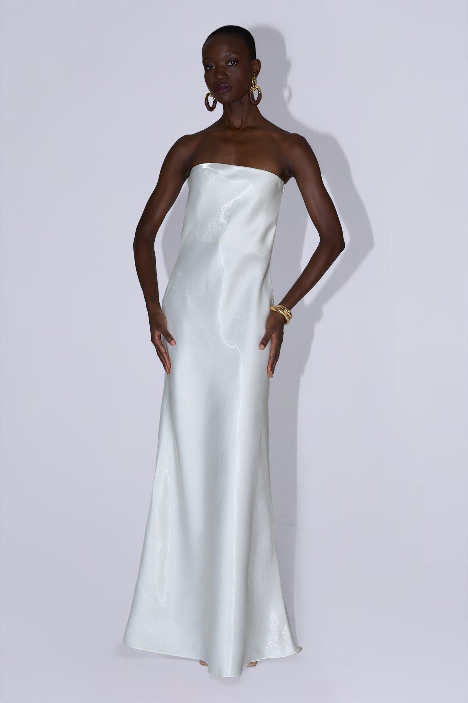 York Dress - Blanc Gloss
