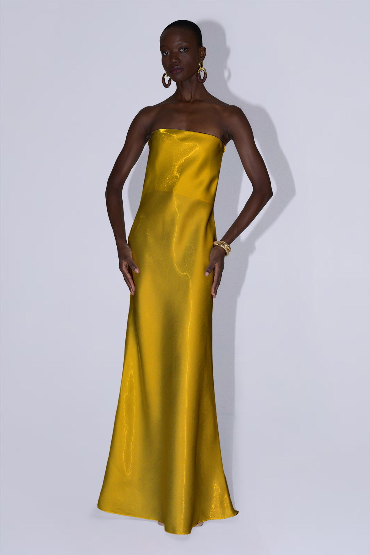 York Dress - Chartreuse