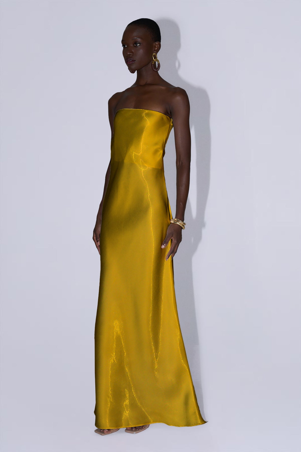 York Dress - Chartreuse