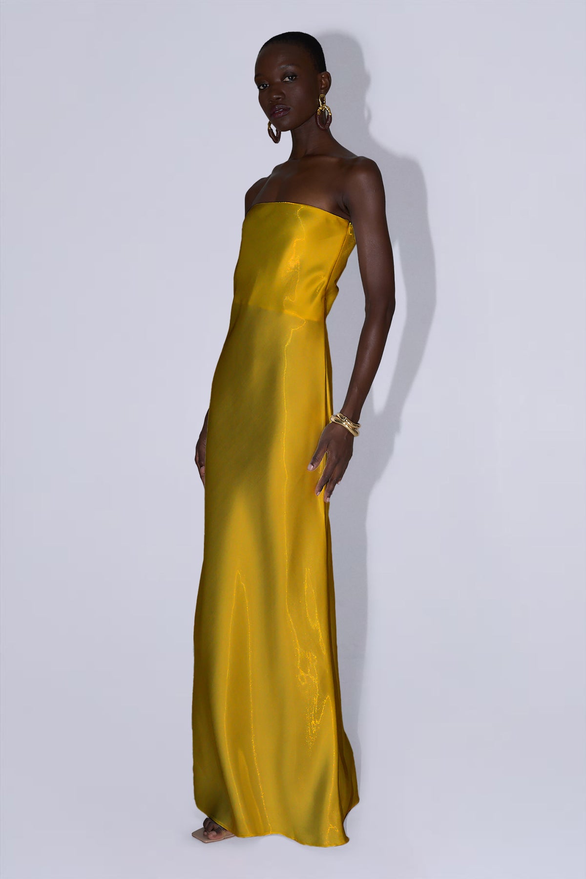 York Dress - Chartreuse