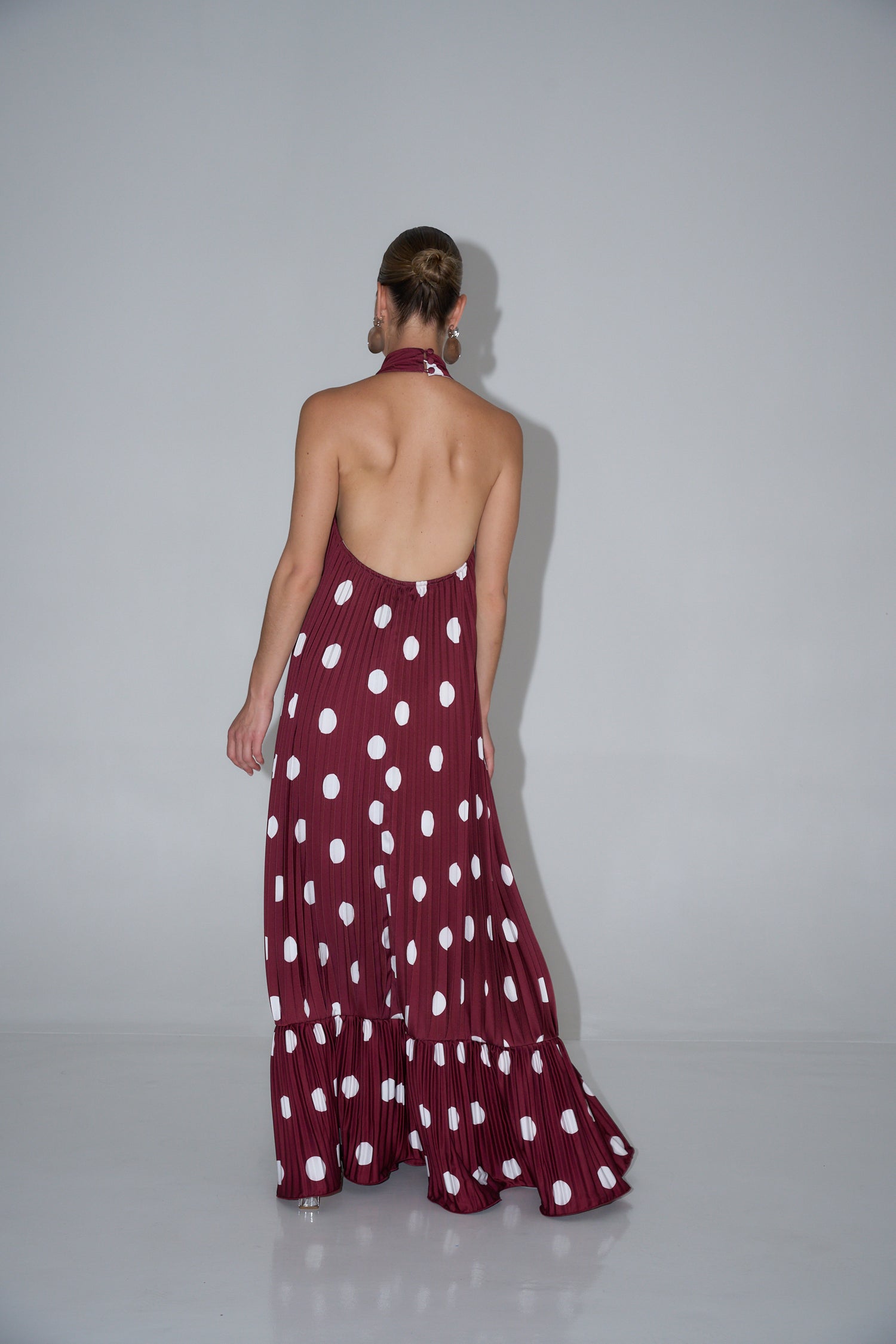 Libertie Gown - Polka Wine