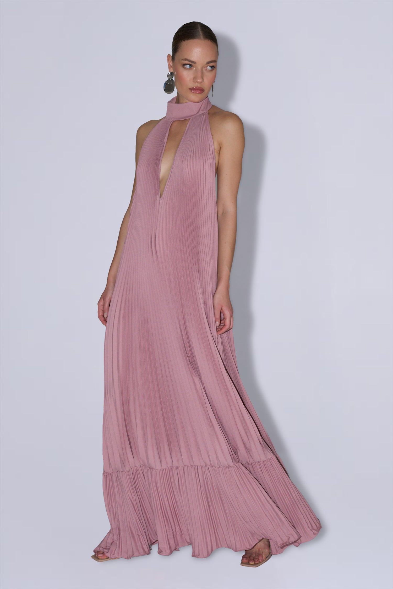 Libertie Gown - Powdered Rose