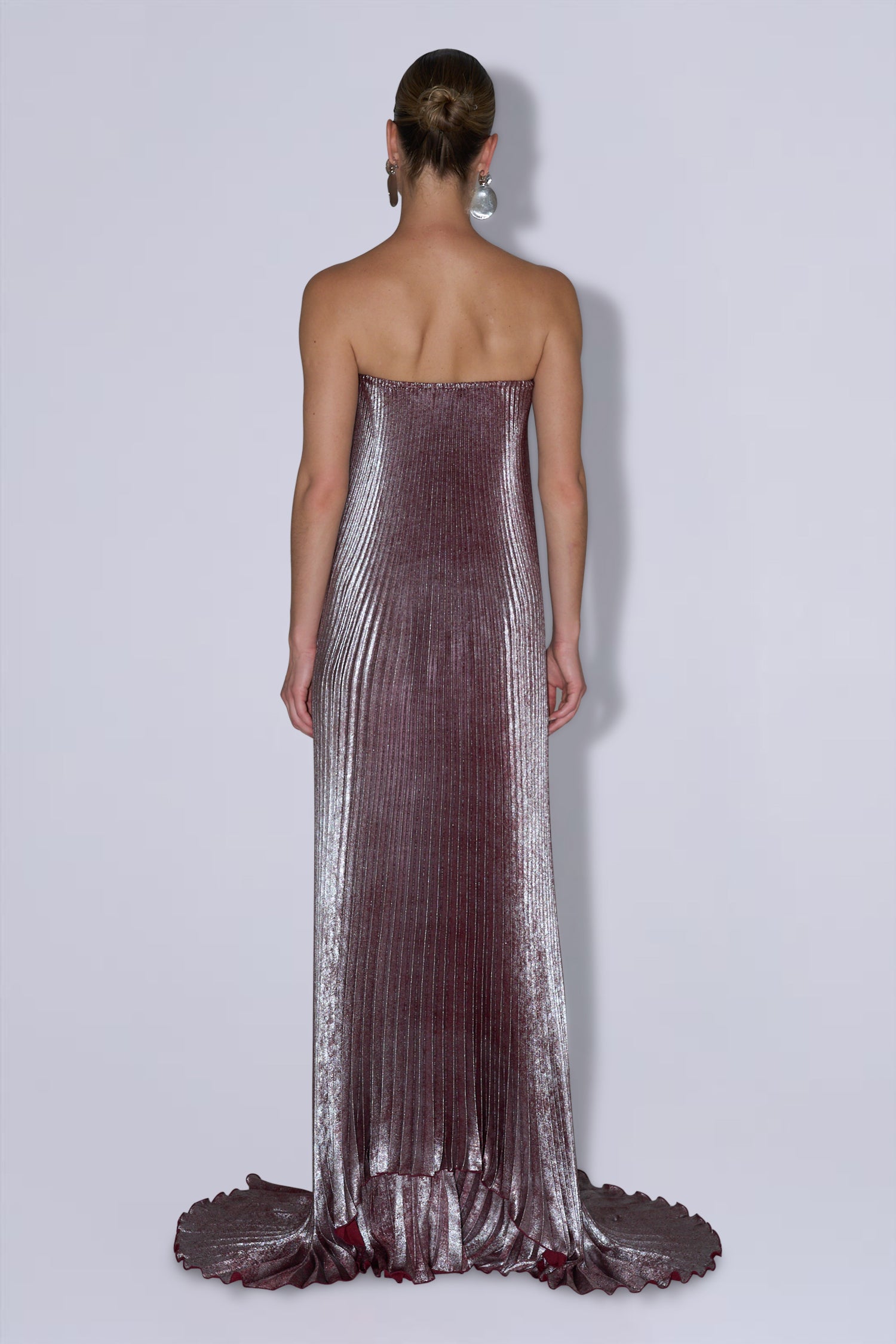 Gala Skirt - Wine Shimmer