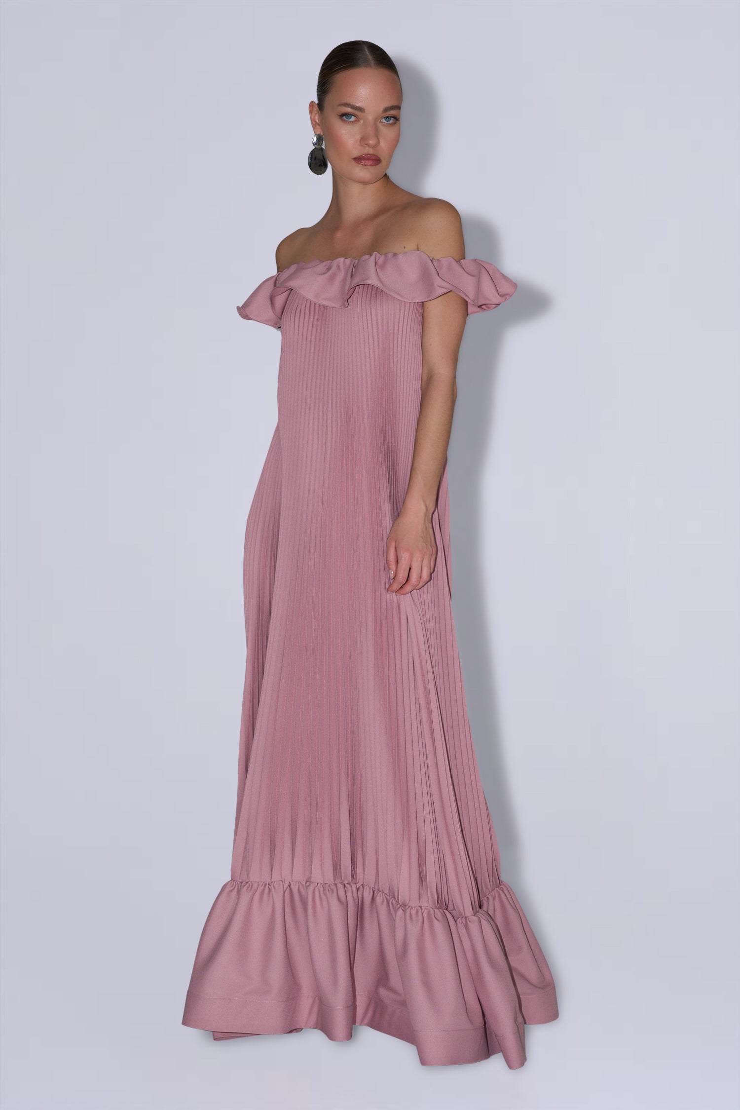 Etherial Gown - Powdered Rose