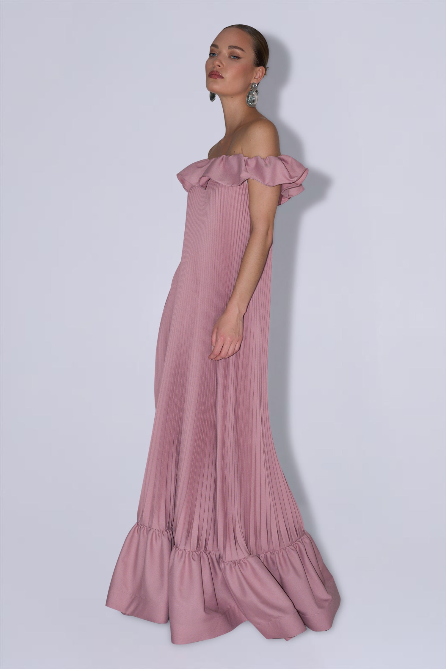 Etherial Gown - Powdered Rose