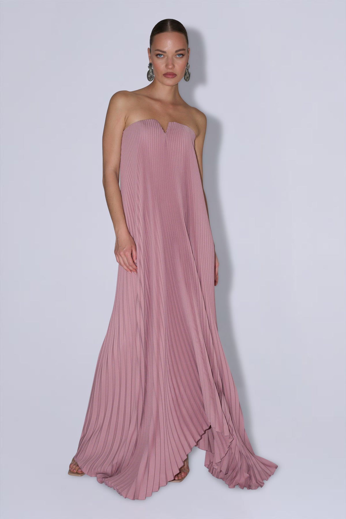Black Tie Gown - Powdered Rose