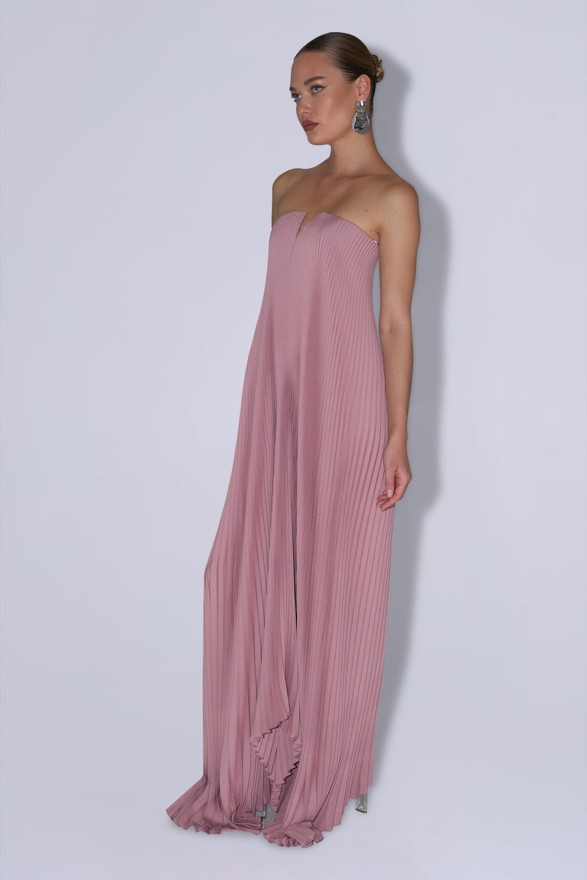 Black Tie Gown - Powdered Rose