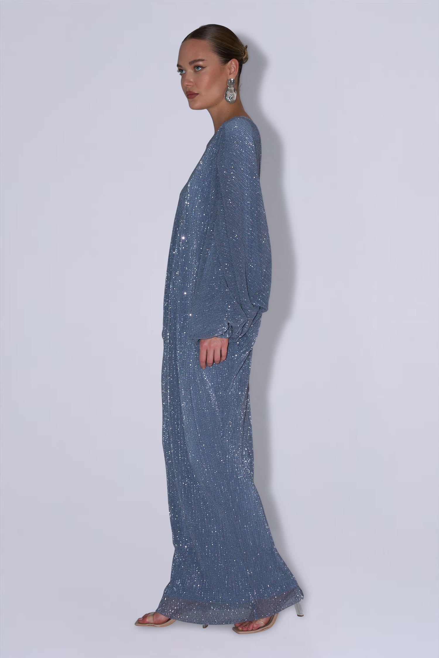 Experimental Gown - Steel Sequin