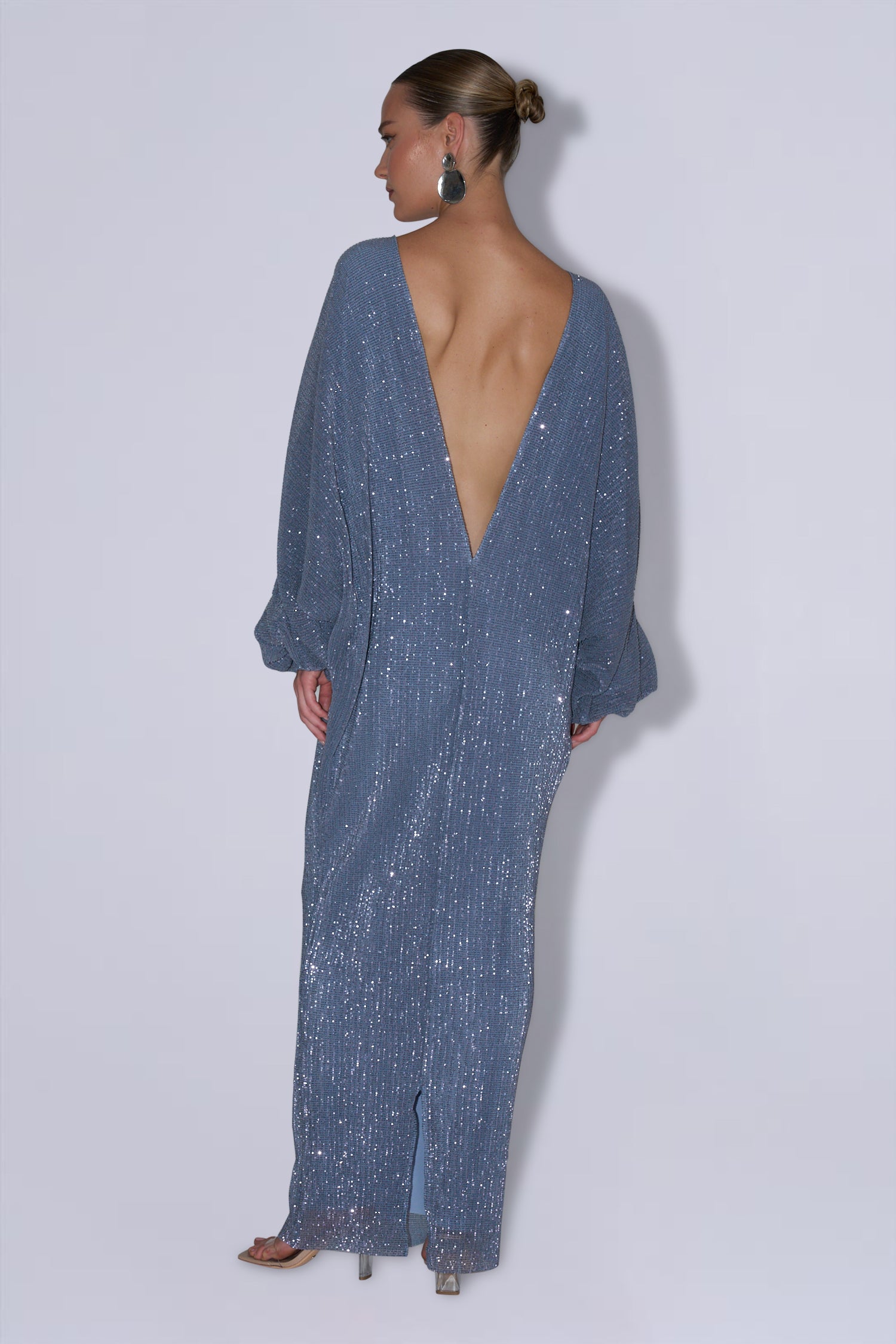Experimental Gown - Steel Sequin