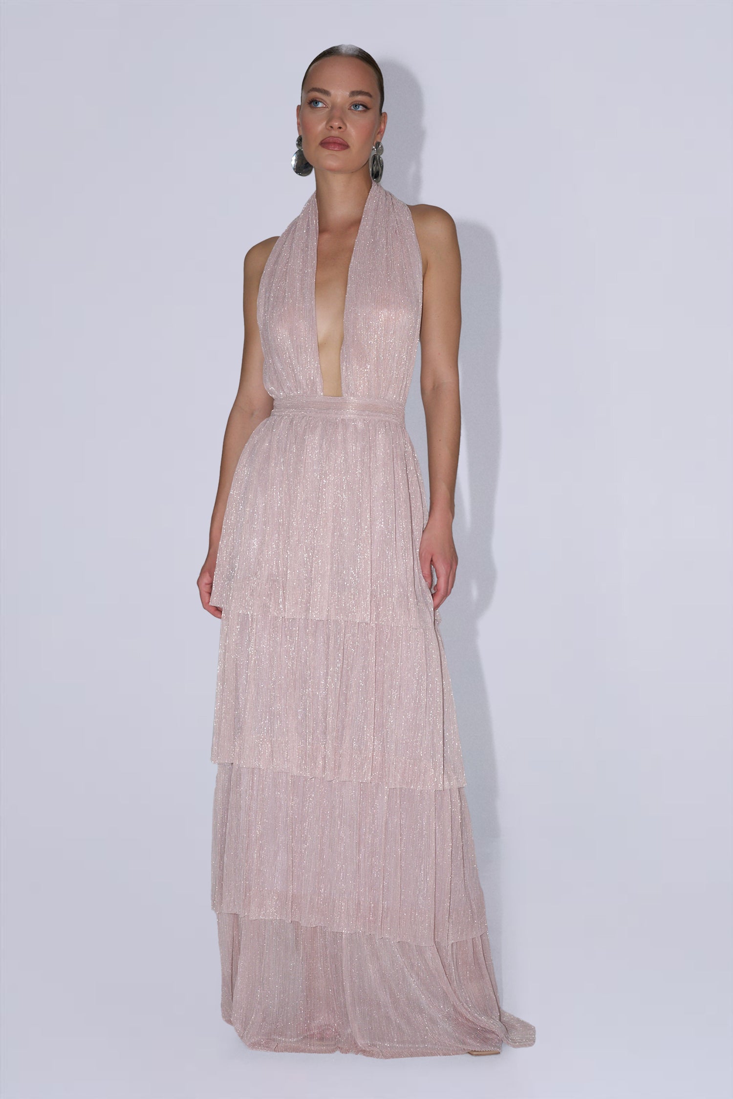Nammos Gown - Blush Moonlight