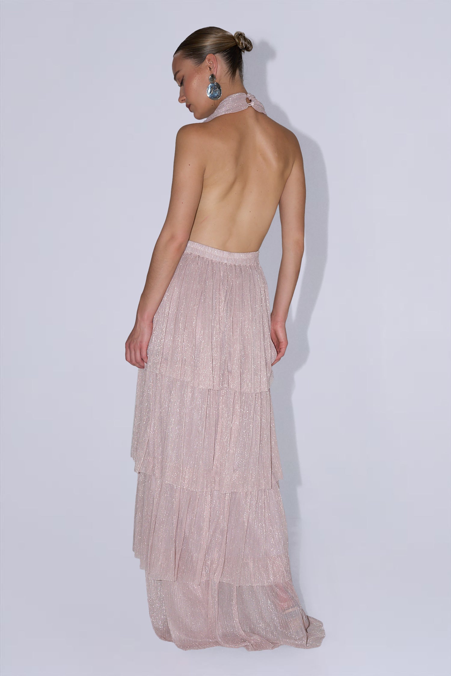 Nammos Gown - Blush Moonlight