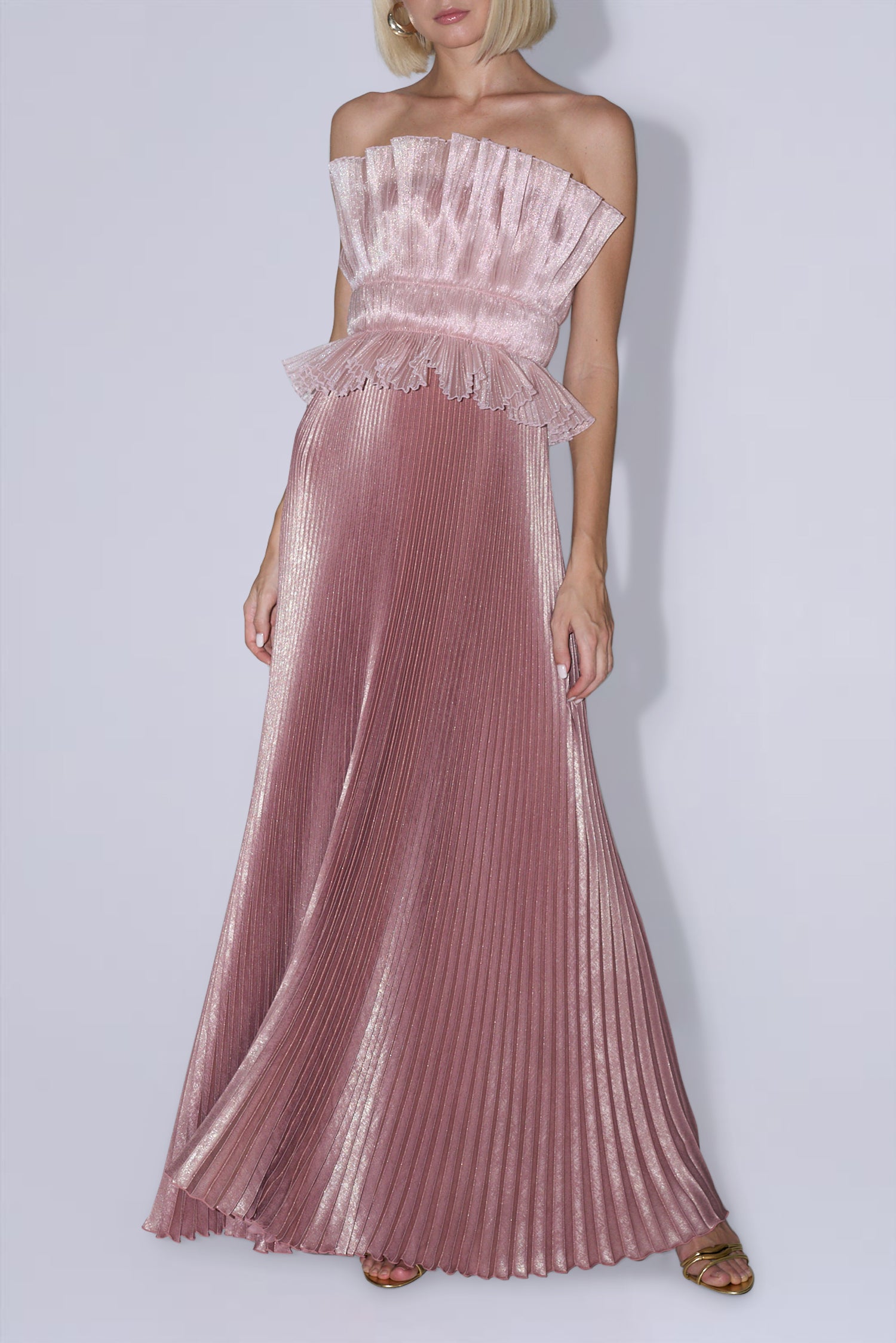 Masquerade Gown - Rose Quartz Shimmer