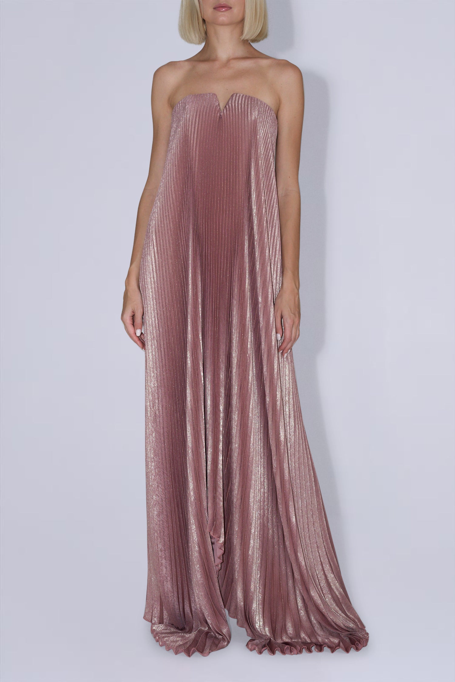 Black Tie Gown - Rose Quartz Shimmer