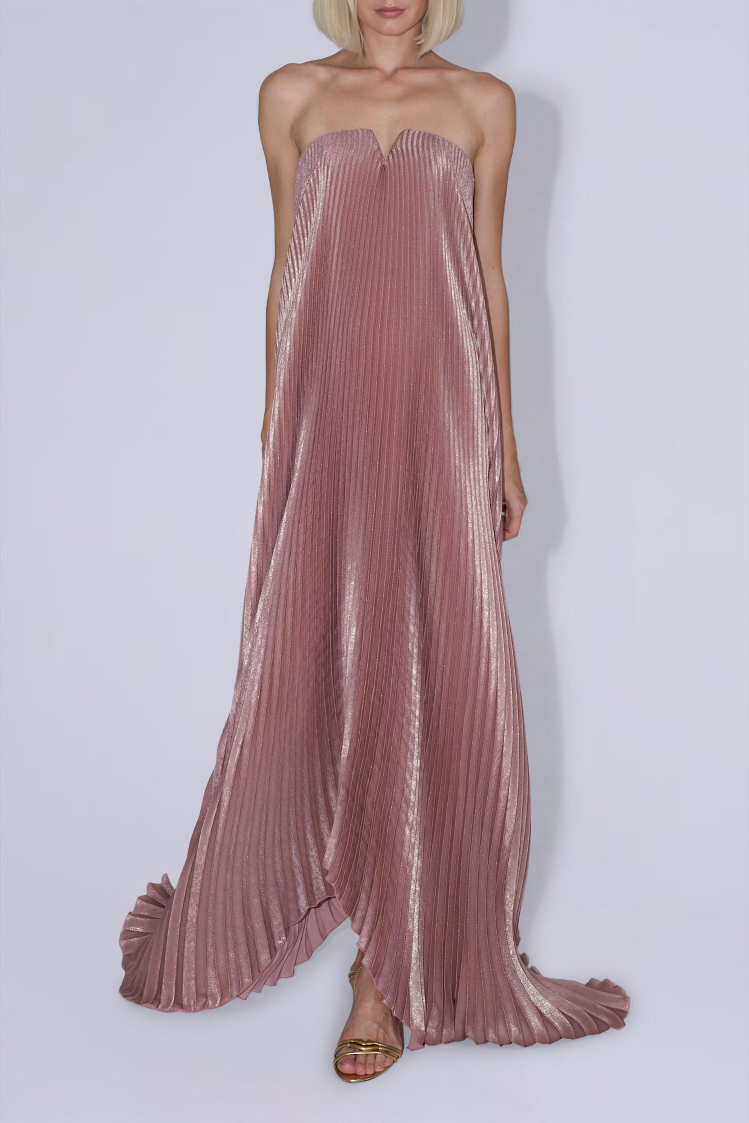 Black Tie Gown - Rose Quartz Shimmer