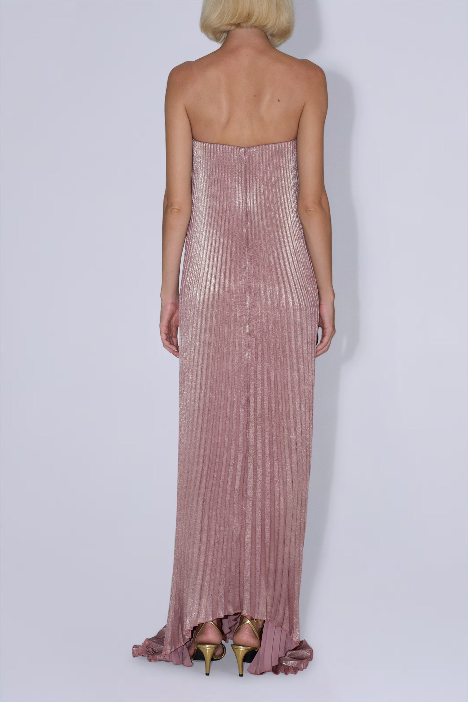 Black Tie Gown - Rose Quartz Shimmer