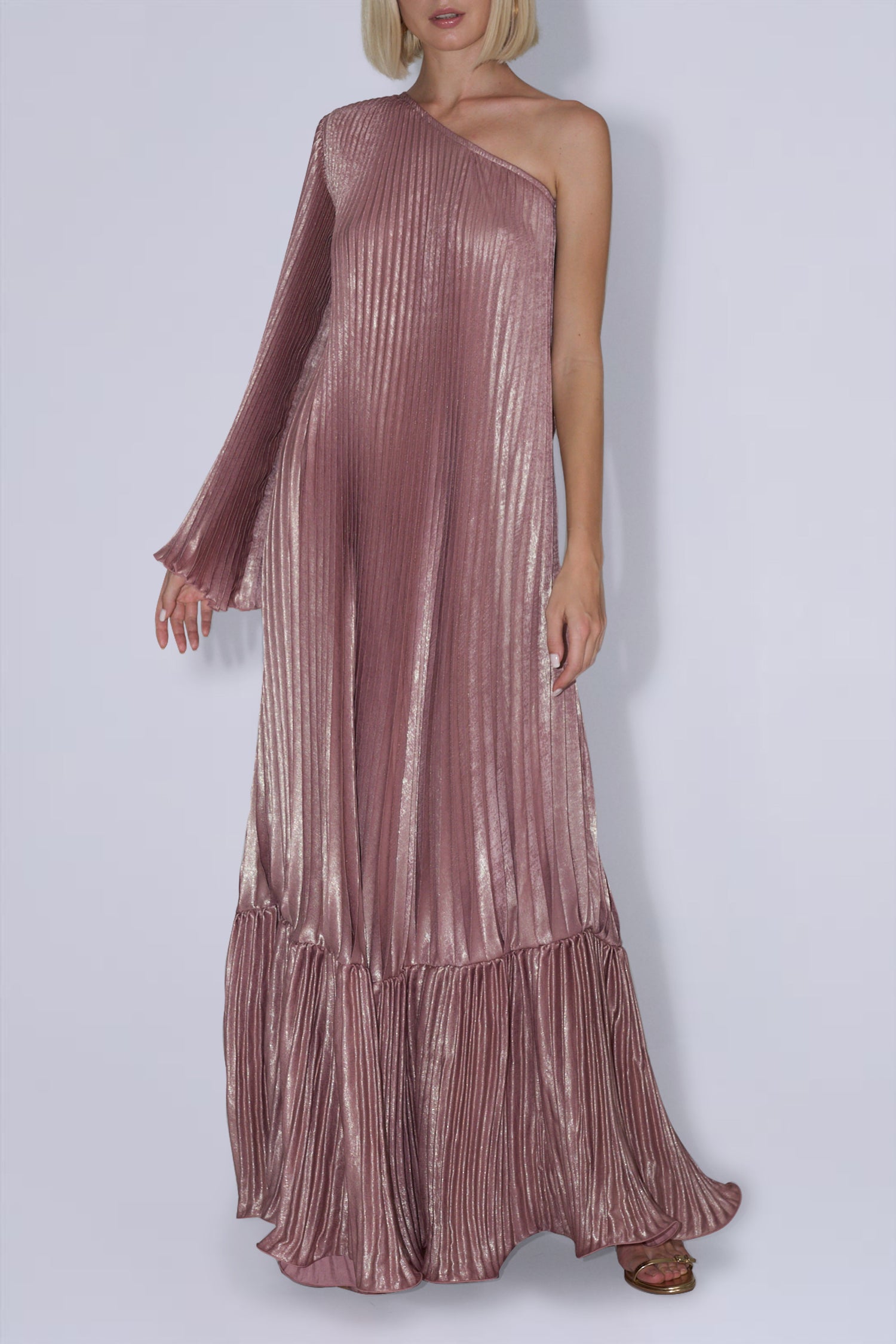 Mozart Gown - Rose Quartz Shimmer