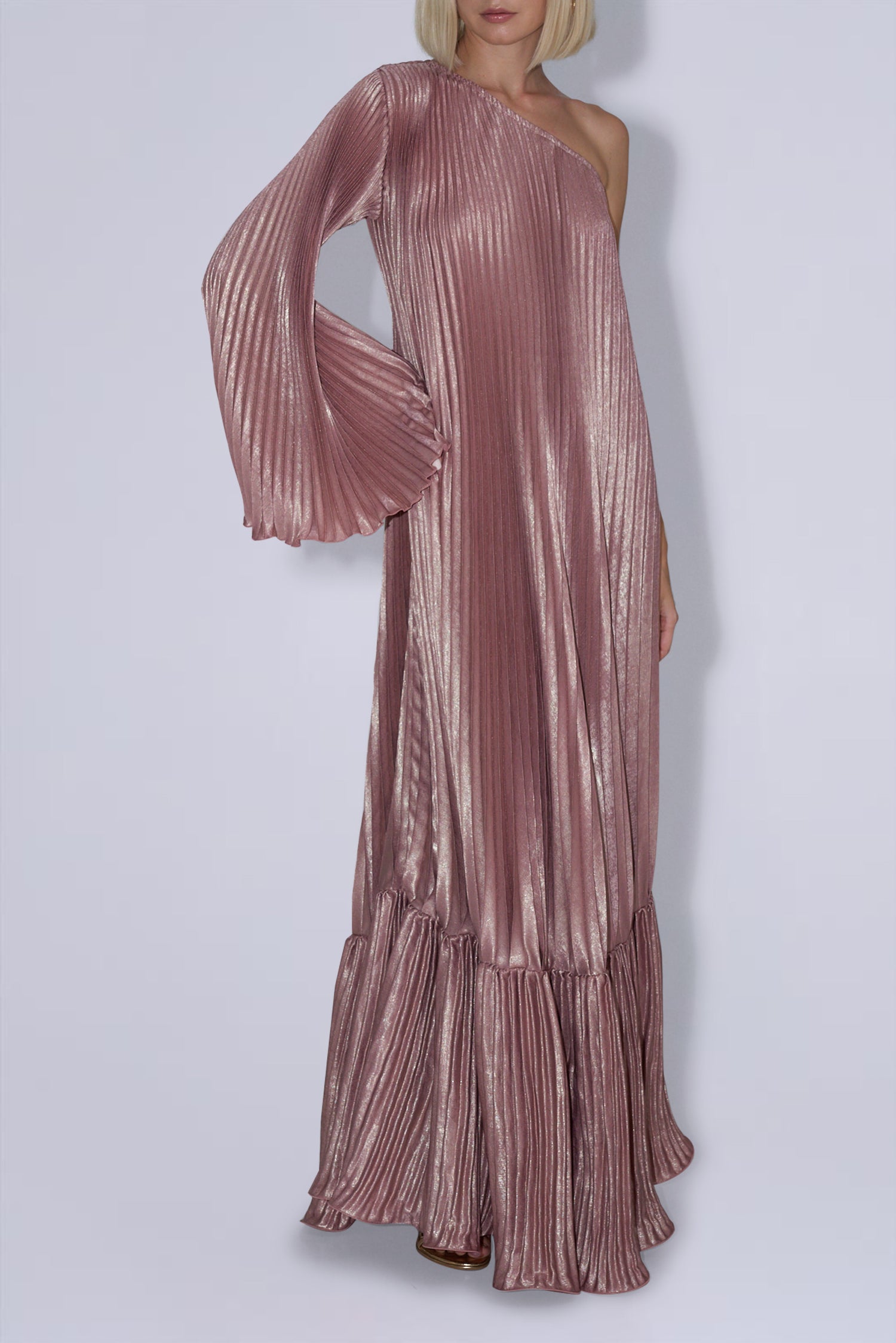 Mozart Gown - Rose Quartz Shimmer